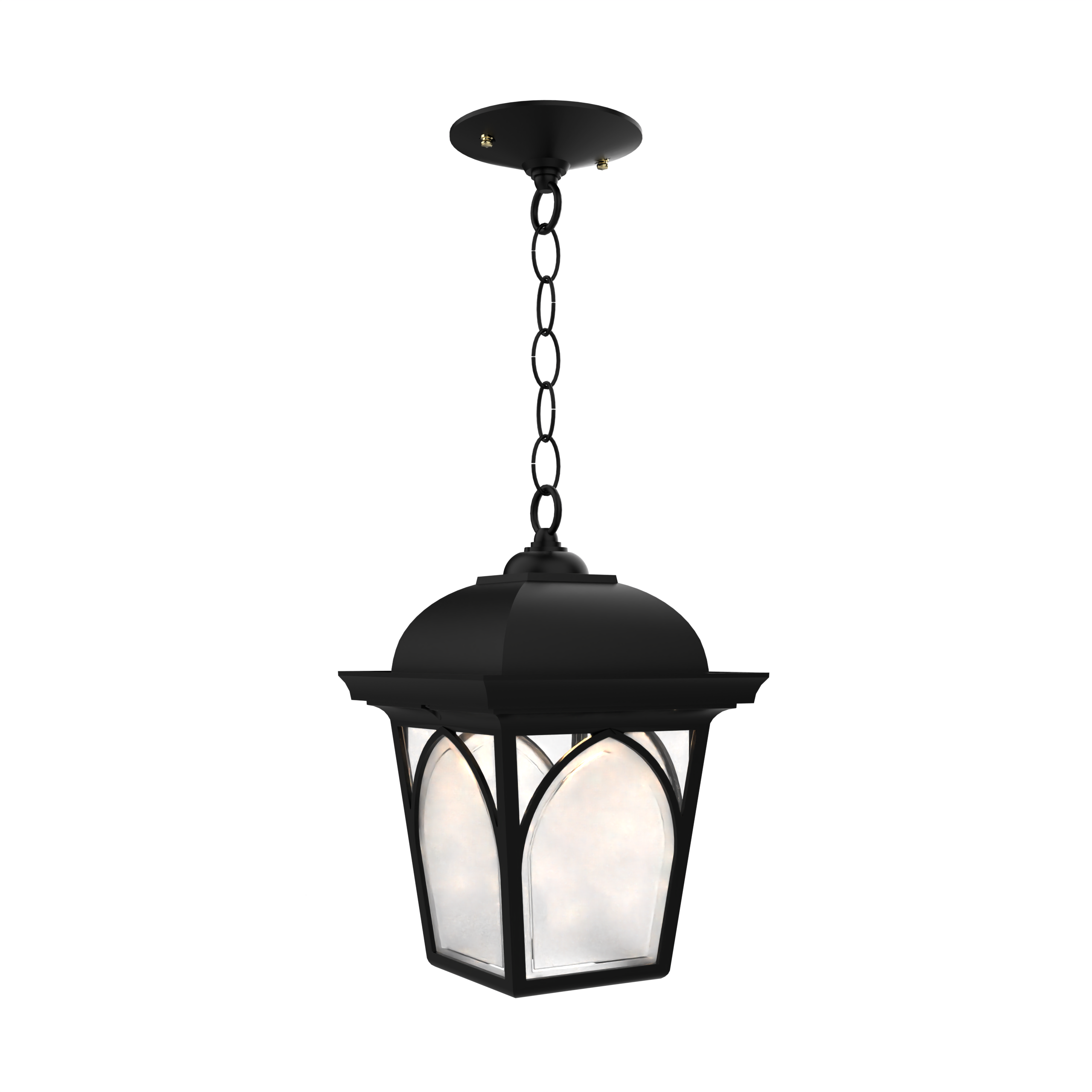 Habitat - Montage au plafond avec chaine fond ouvert format moyen - 21550