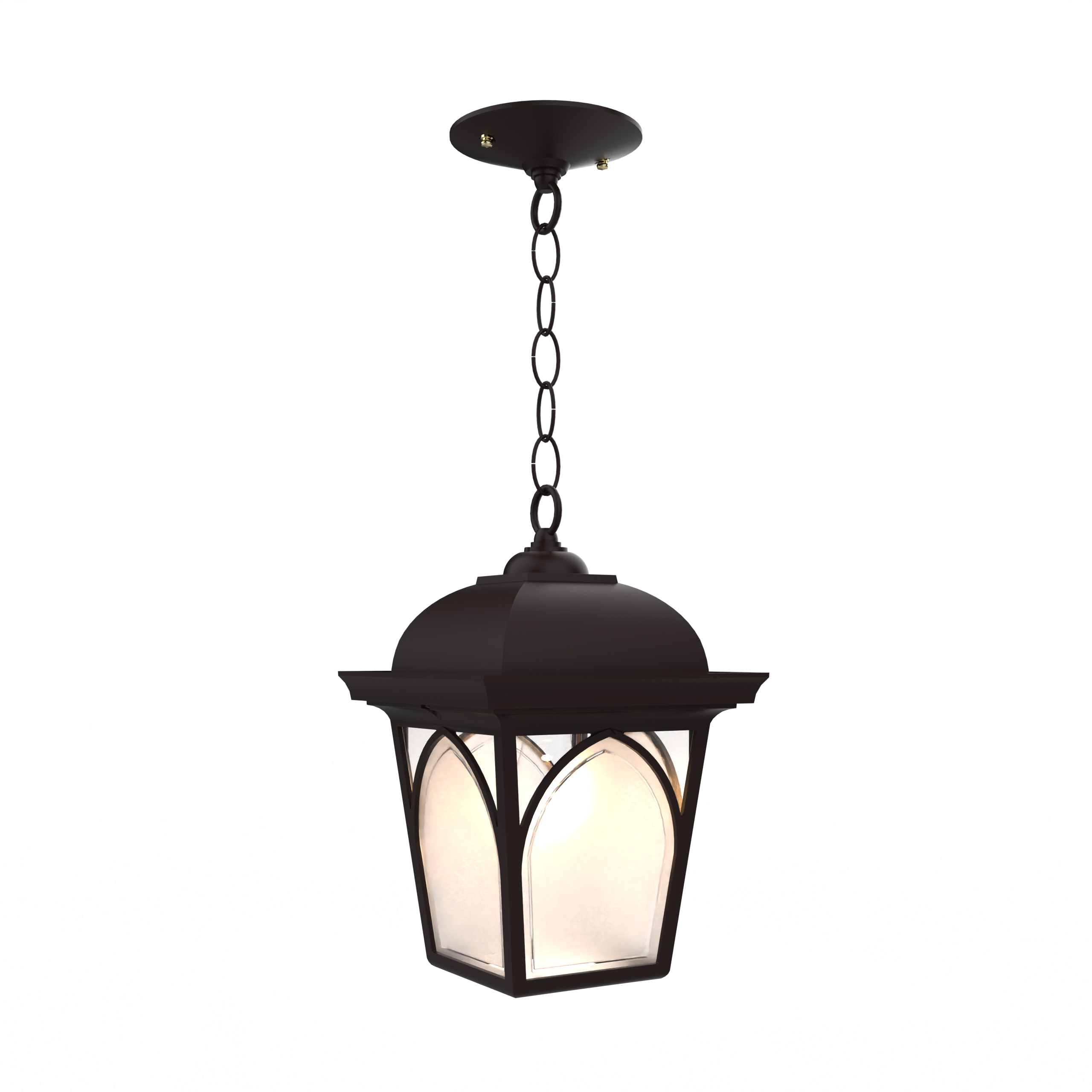 Habitat - Montage au plafond avec chaine fond ouvert format moyen - 21550