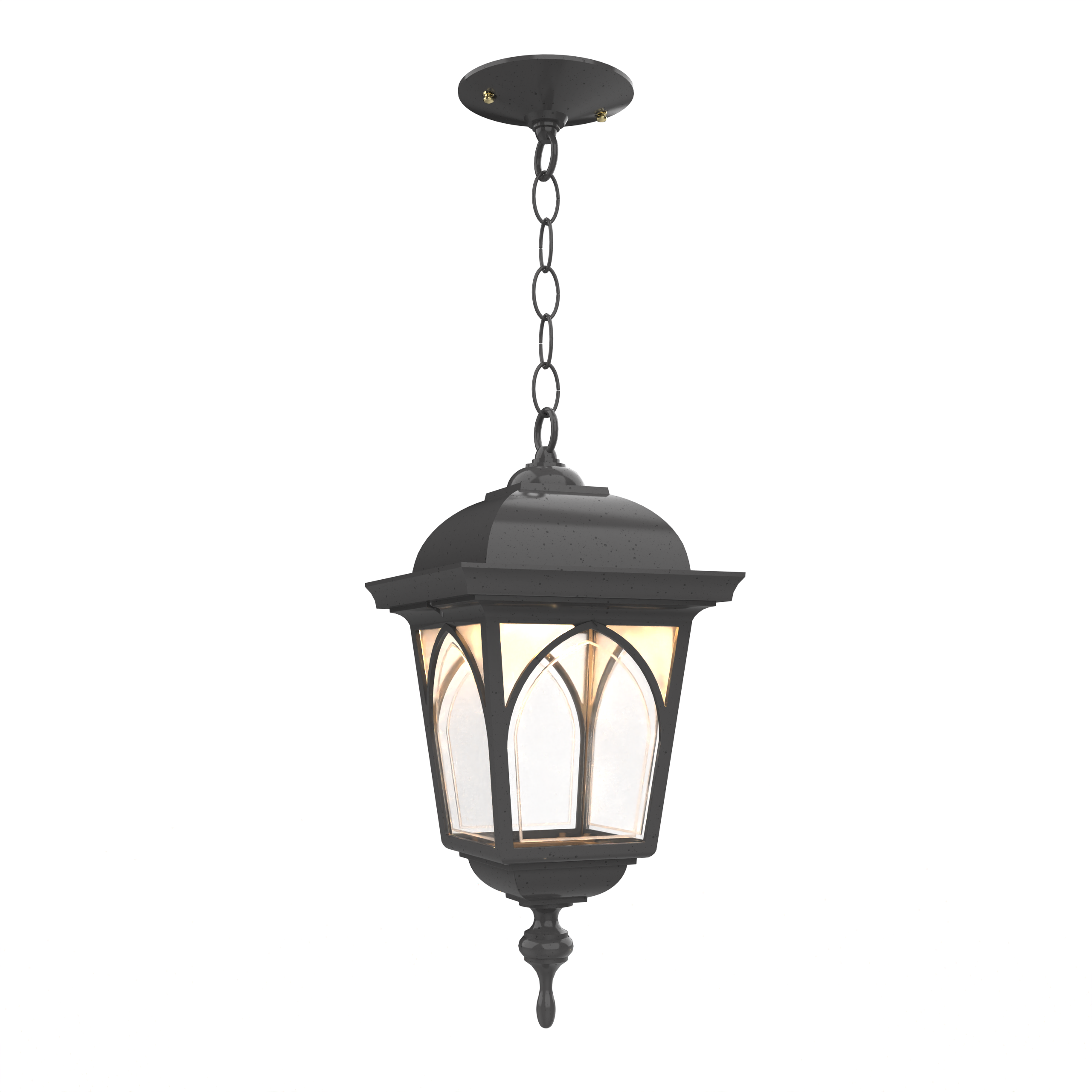 Habitat - Montage au plafond avec chaine fond fermé format moyen - 21555