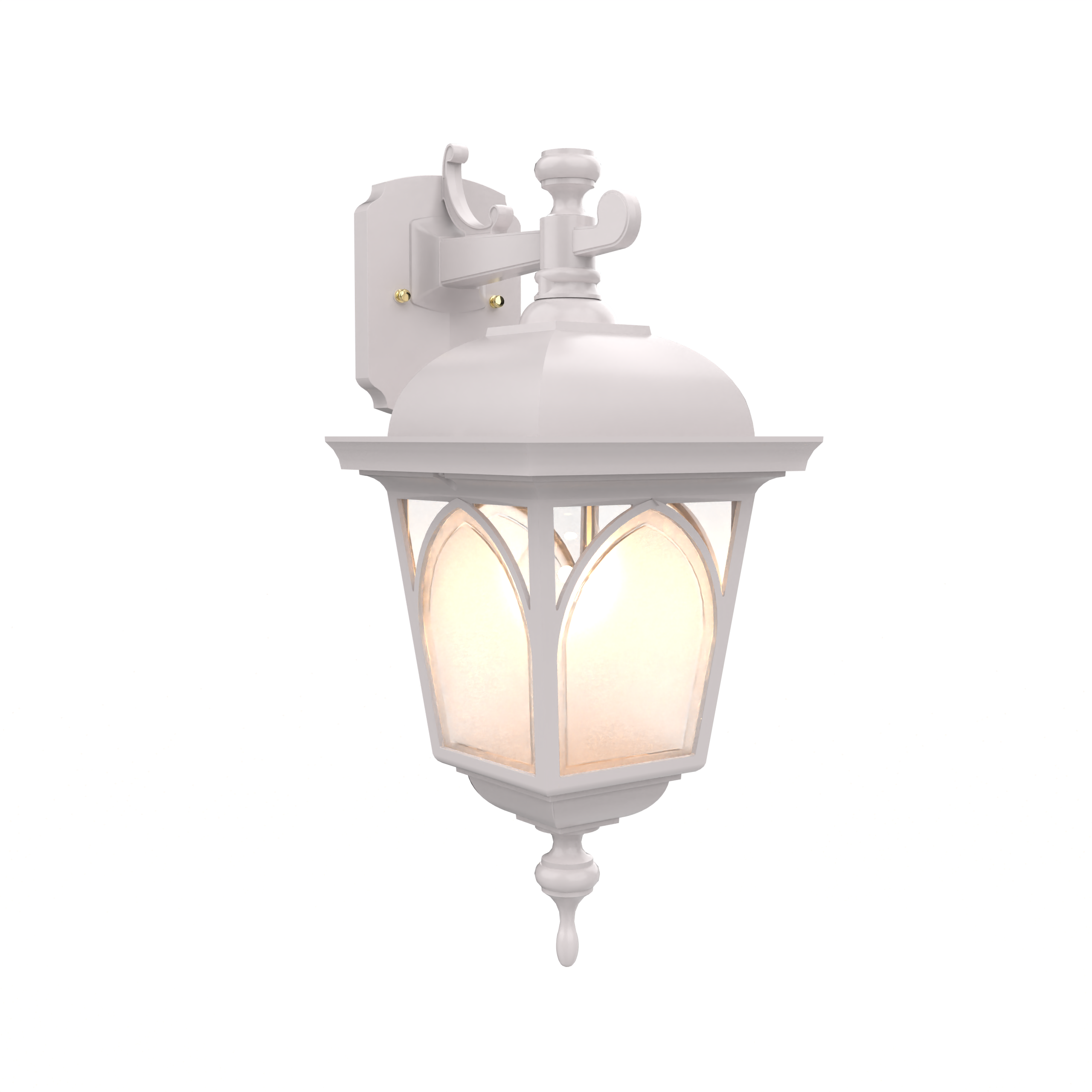 Habitat - Luminaire mural extérieur montage vers le bas fond fermé format moyen - 21563