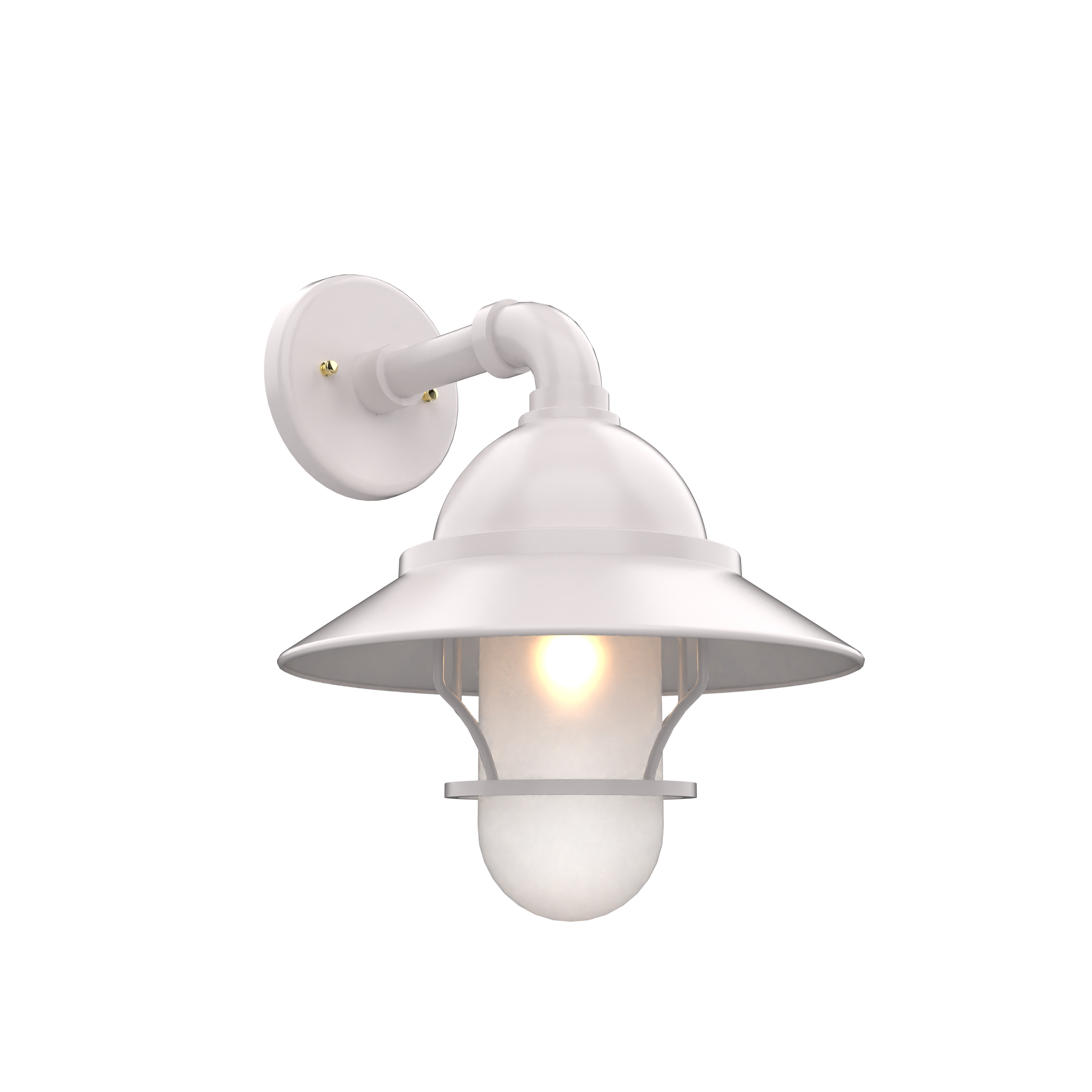 San Francisco - Luminaire mural extérieur montage vers le bas avec globe et grille format moyen - 22221