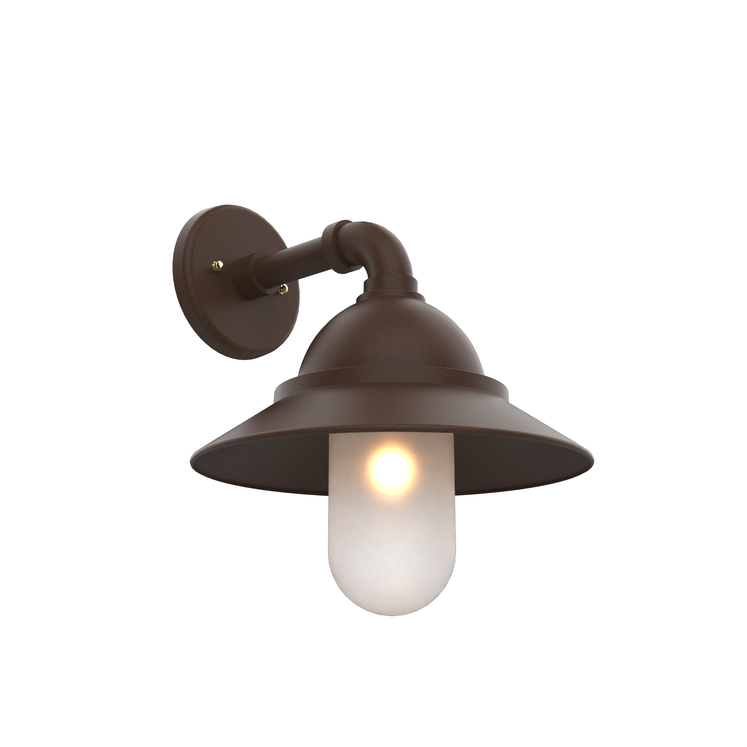 San Francisco - Luminaire mural extérieur montage vers le bas avec globe format moyen - 22321