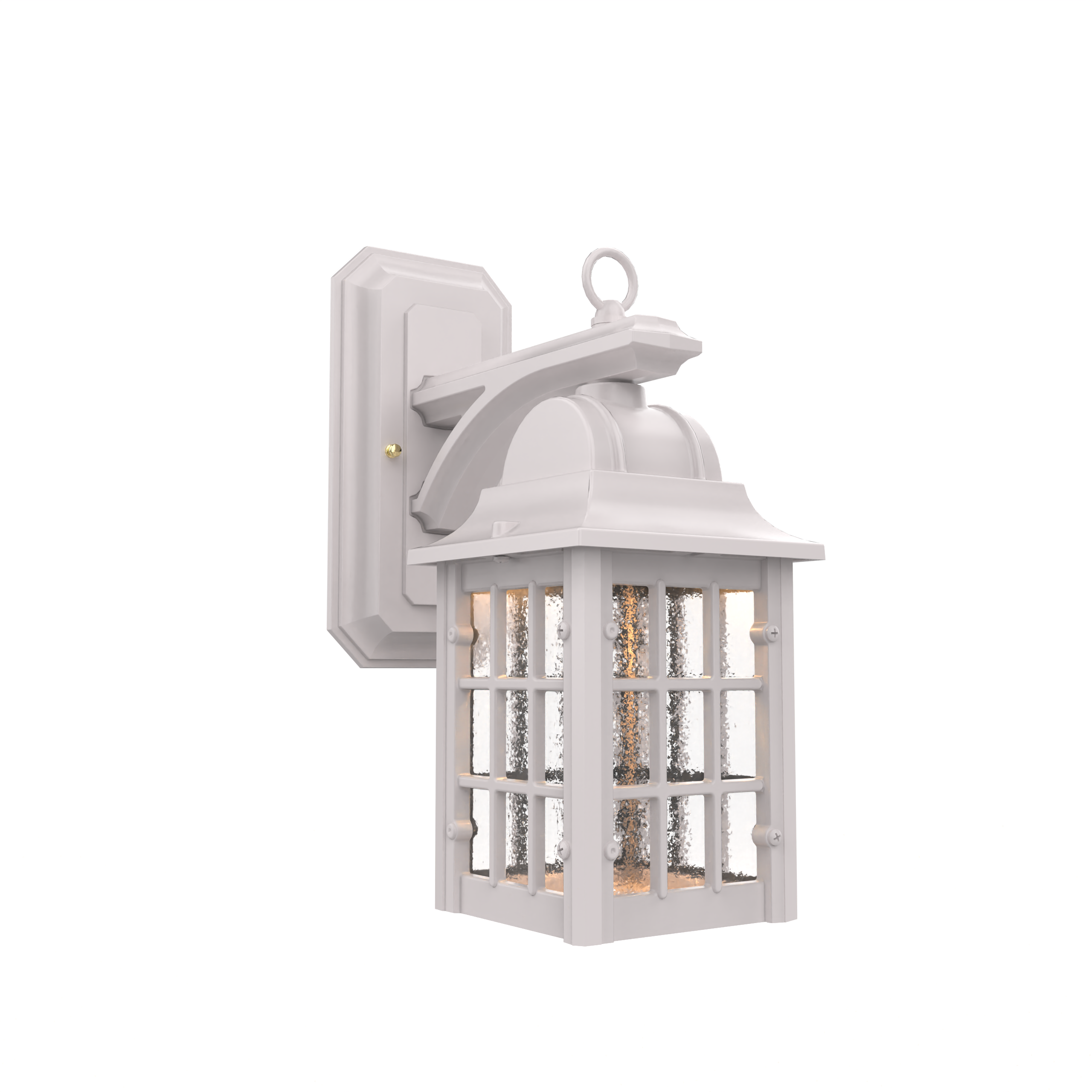 Concorde - Luminaire mural extérieur montage bras décoratif vers le bas fond ouvert format moyen - 22516