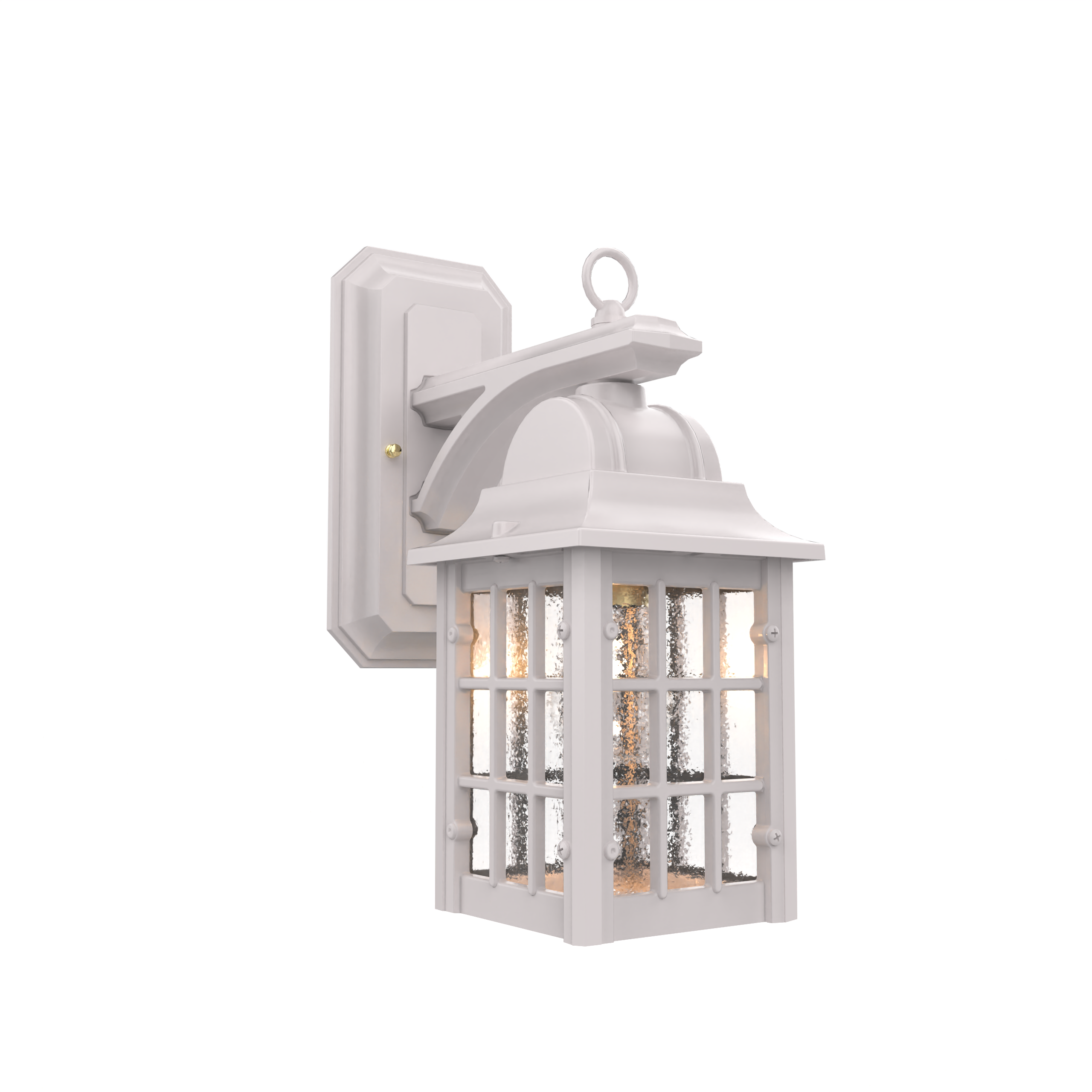 Concorde - Luminaire mural extérieur montage bras décoratif vers le bas fond ouvert format moyen - 22516