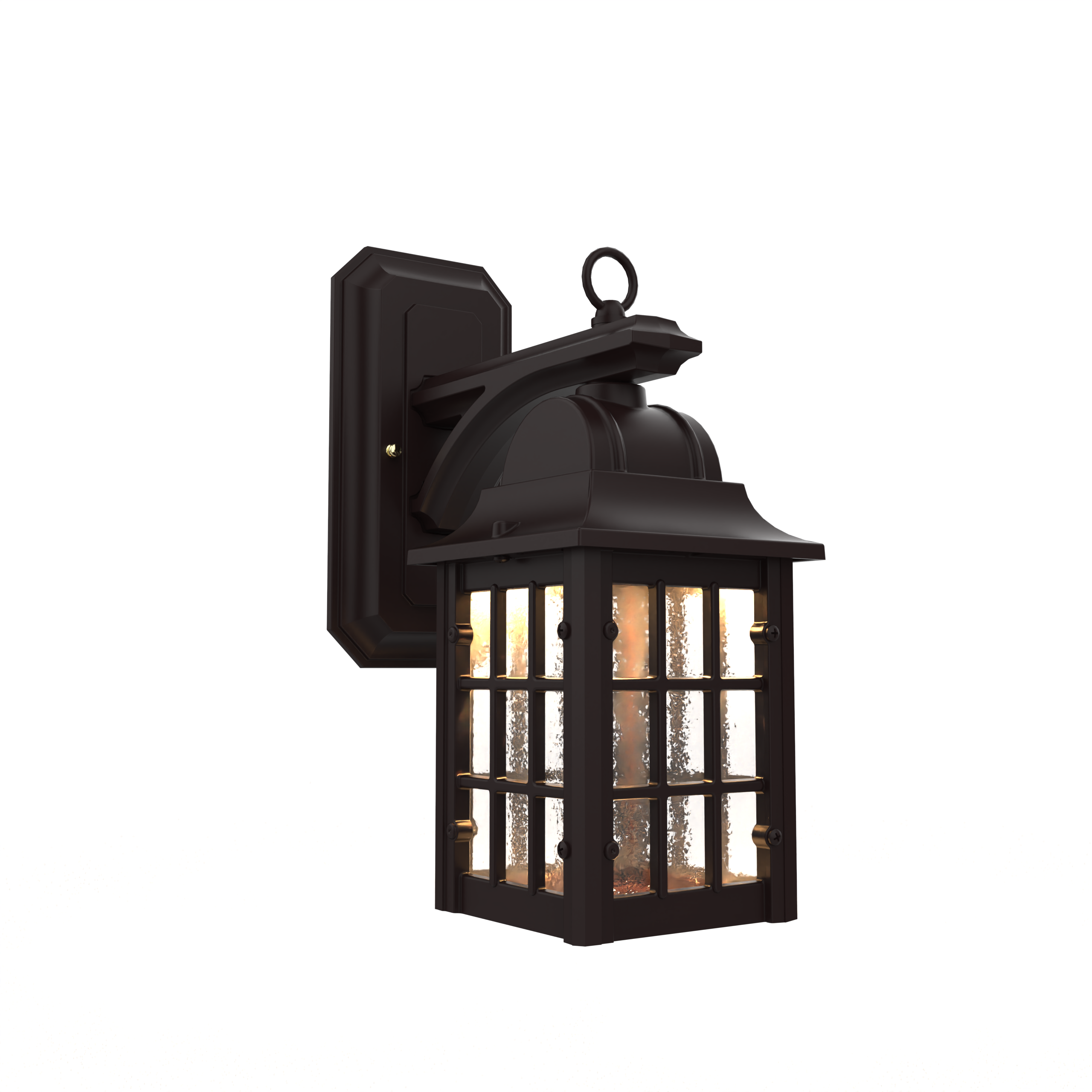 Concorde - Luminaire mural extérieur montage bras décoratif vers le bas fond ouvert format moyen - 22516