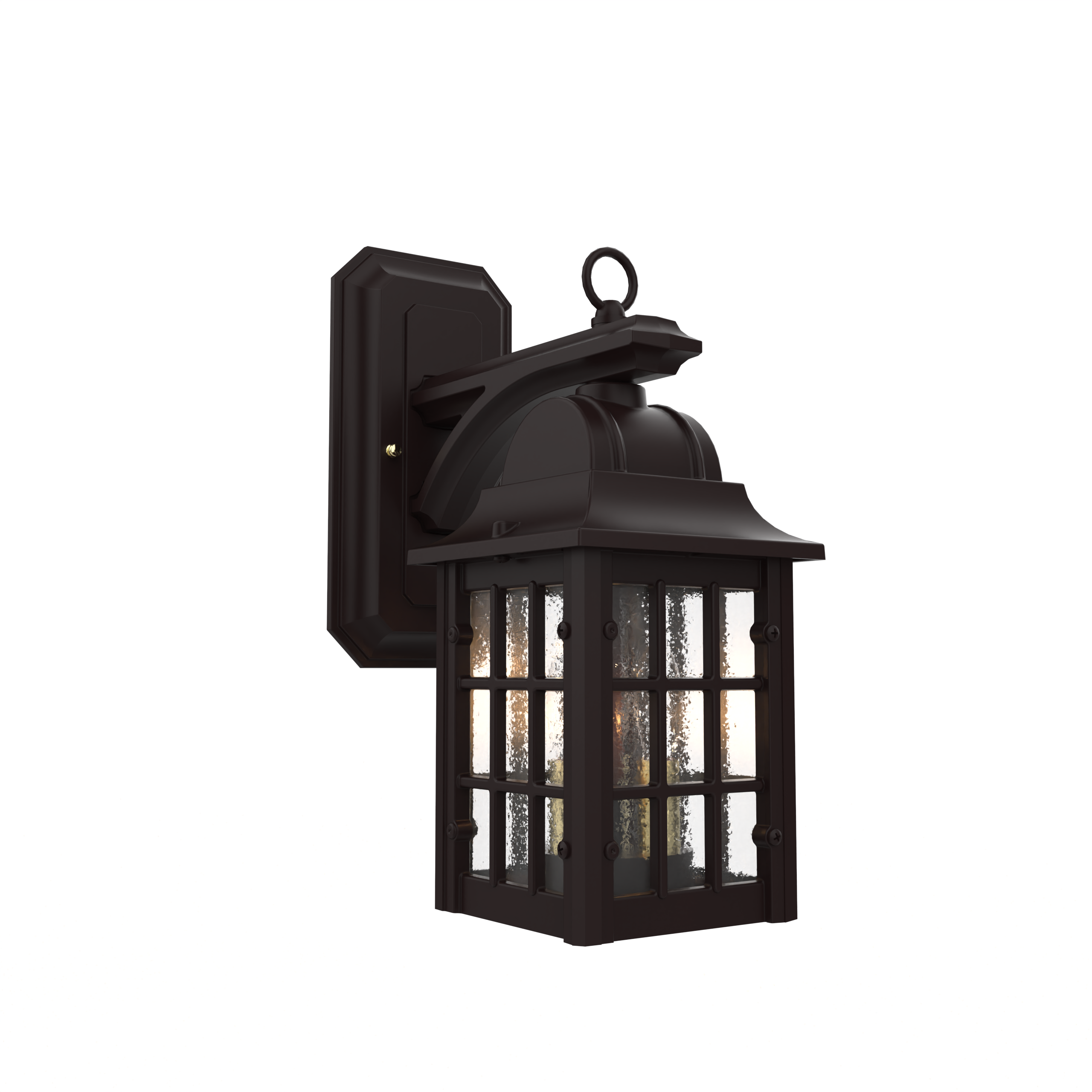 Concorde - Luminaire mural extérieur montage bras décoratif vers le bas fond ouvert format moyen - 22516