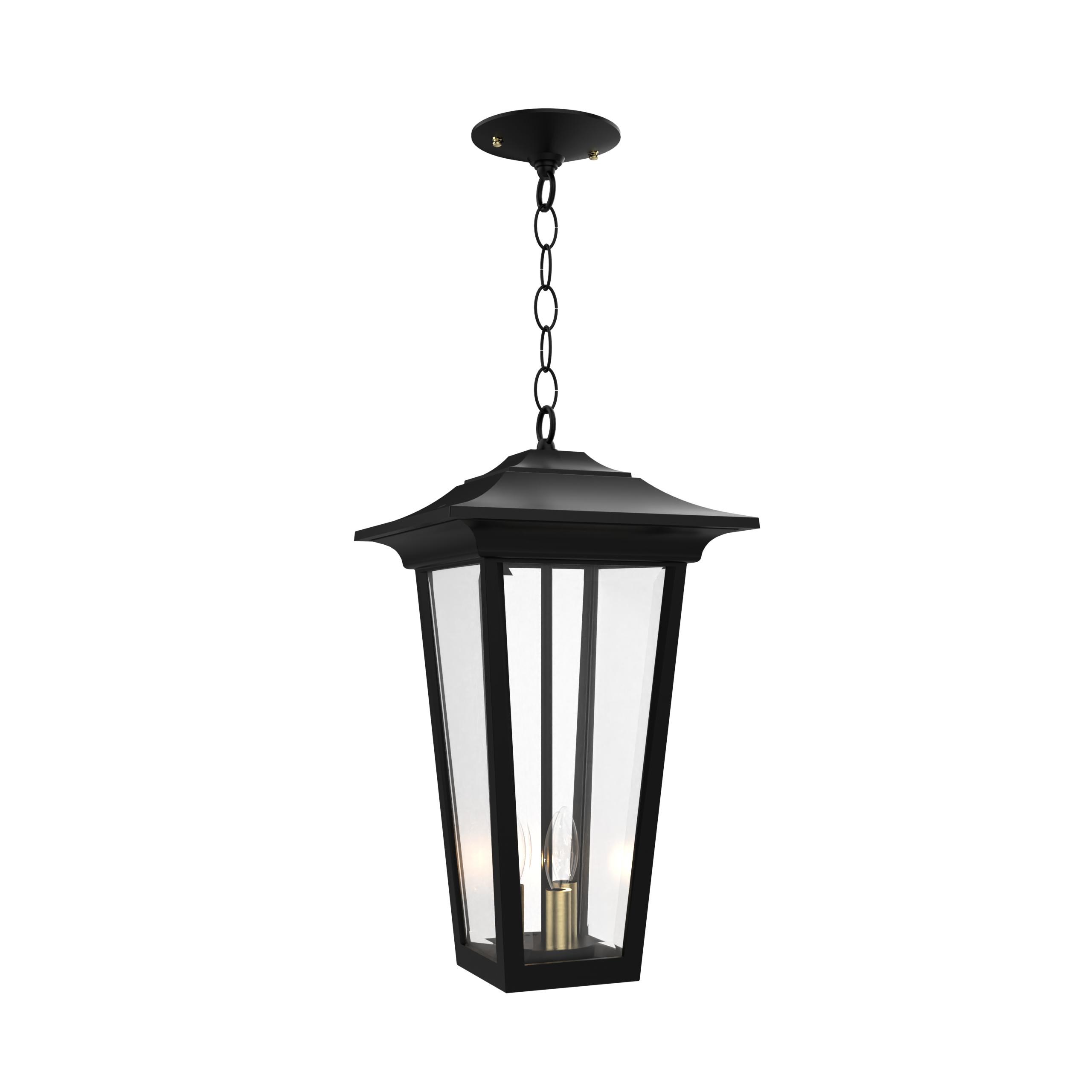 Orleans - Montage au plafond avec chaine fond ouvert format moyen - 22850