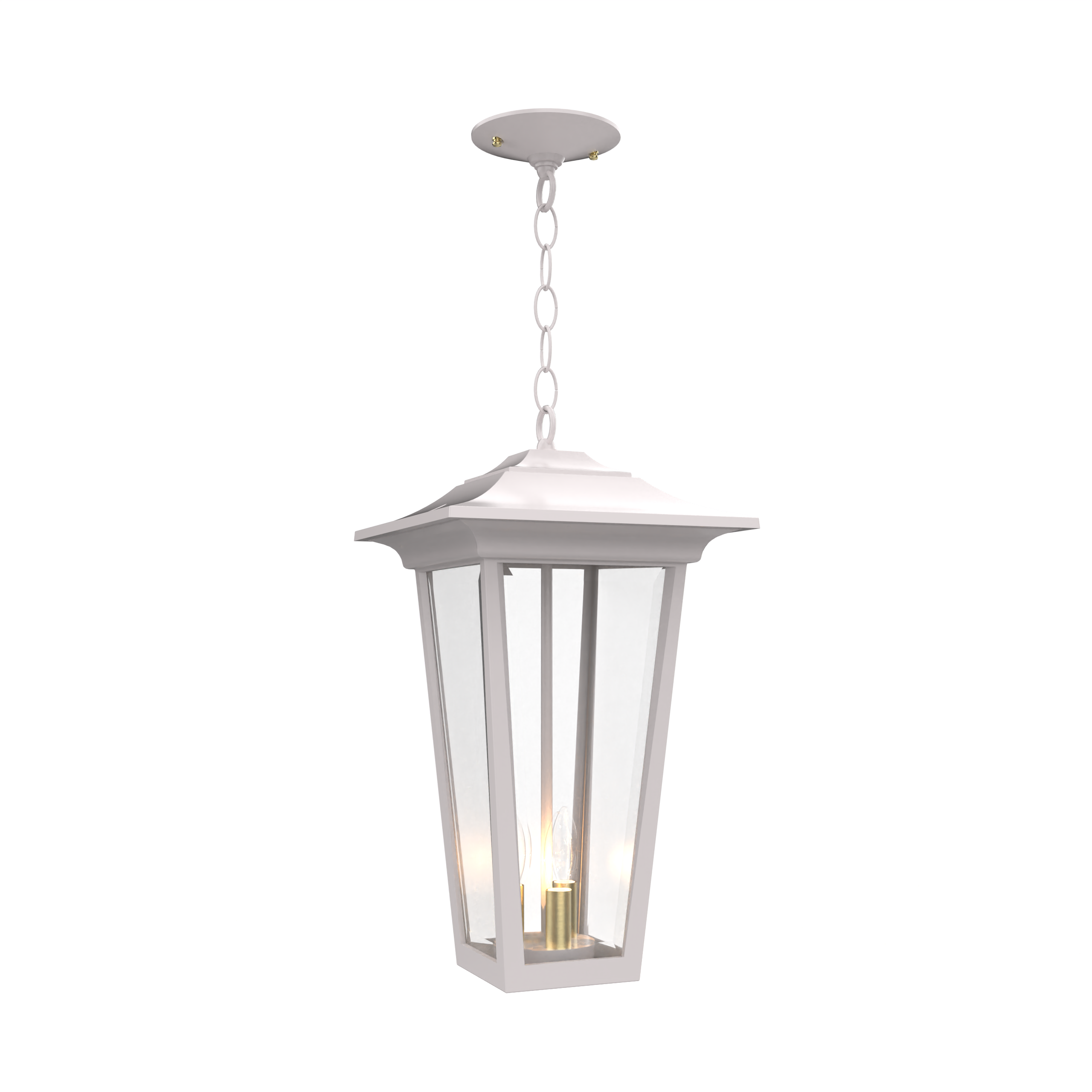 Orleans - Montage au plafond avec chaine fond ouvert format moyen - 22850