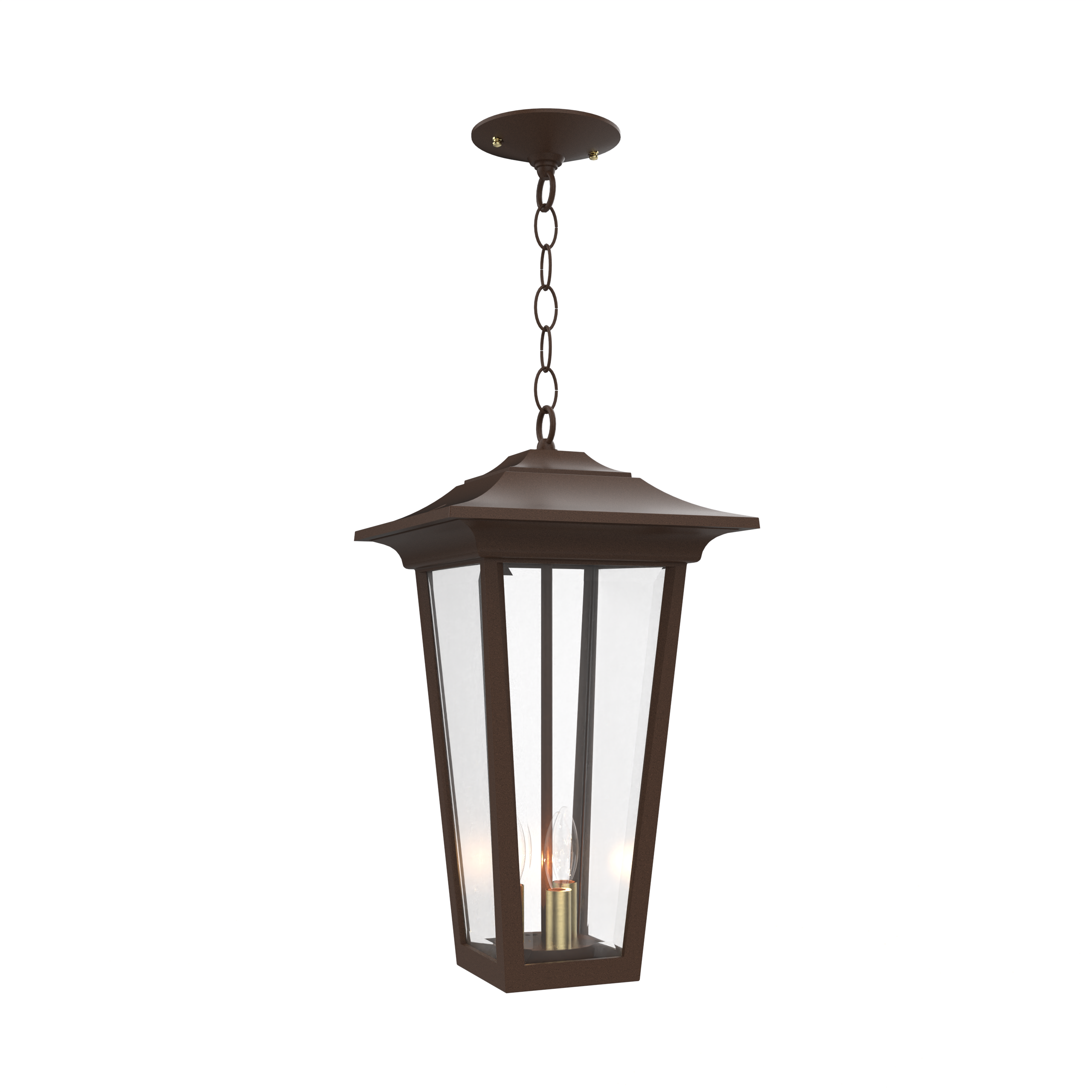 Orleans - Montage au plafond avec chaine fond ouvert format moyen - 22850