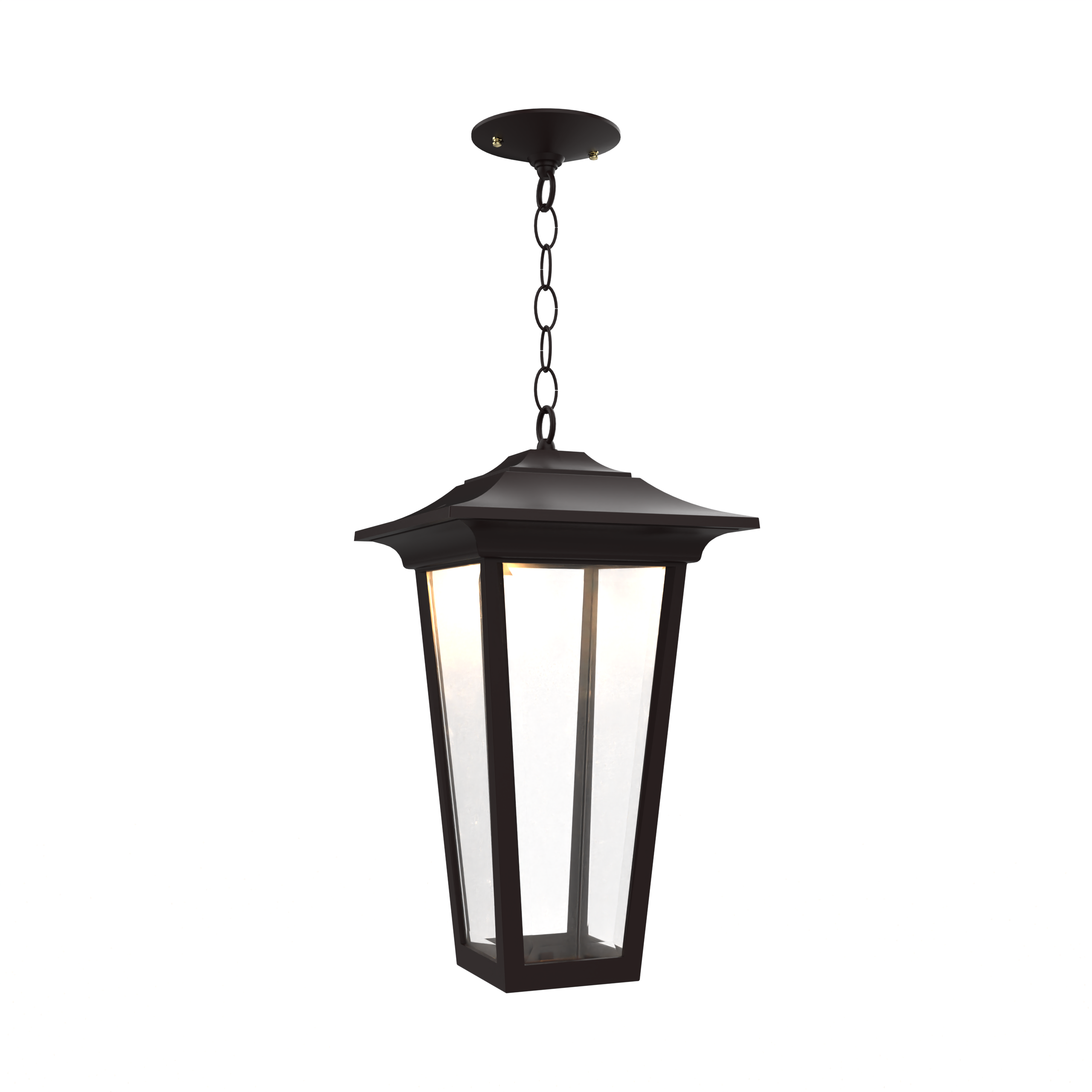 Orleans - Montage au plafond avec chaine fond ouvert format moyen - 22850