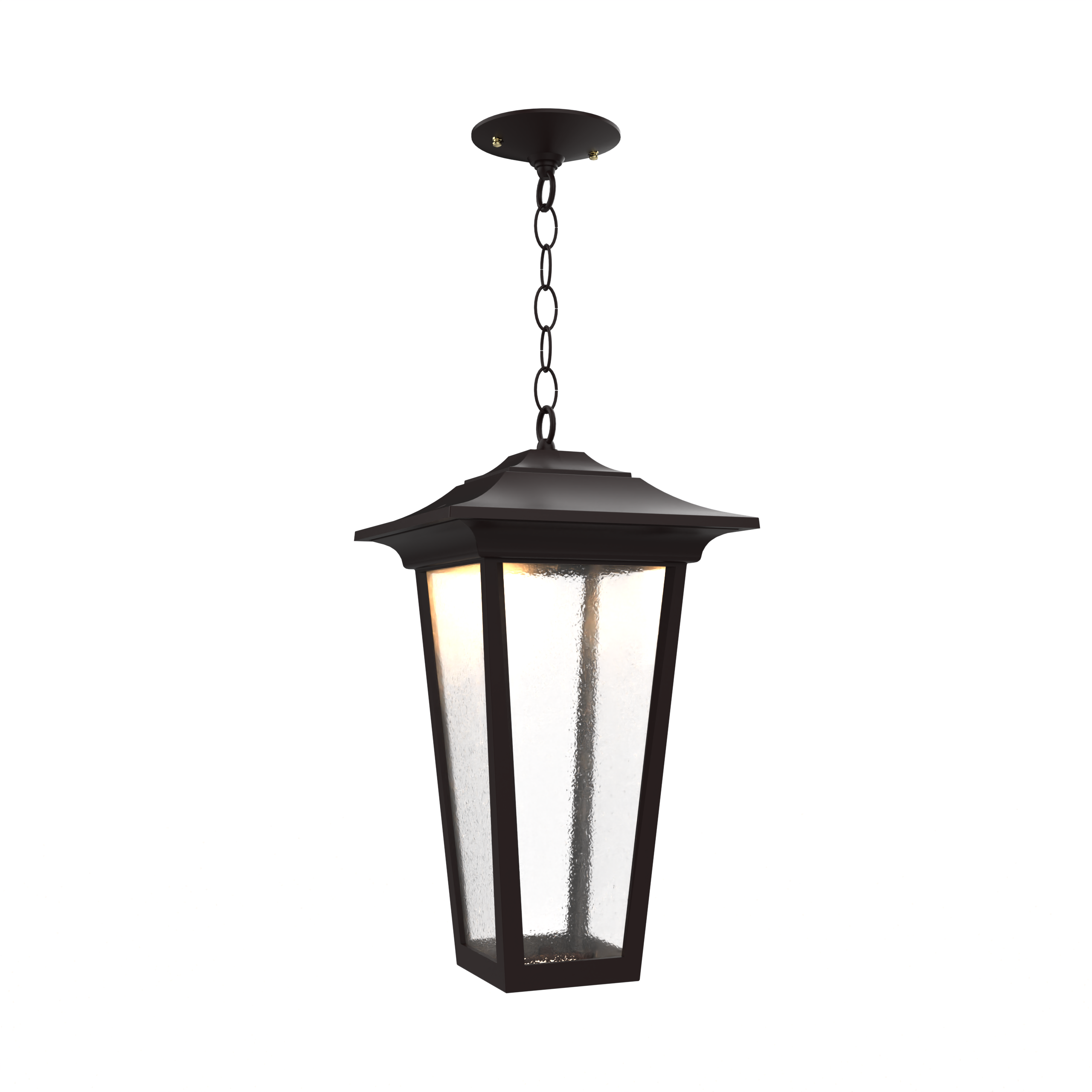 Orleans - Montage au plafond avec chaine fond ouvert format moyen - 22850