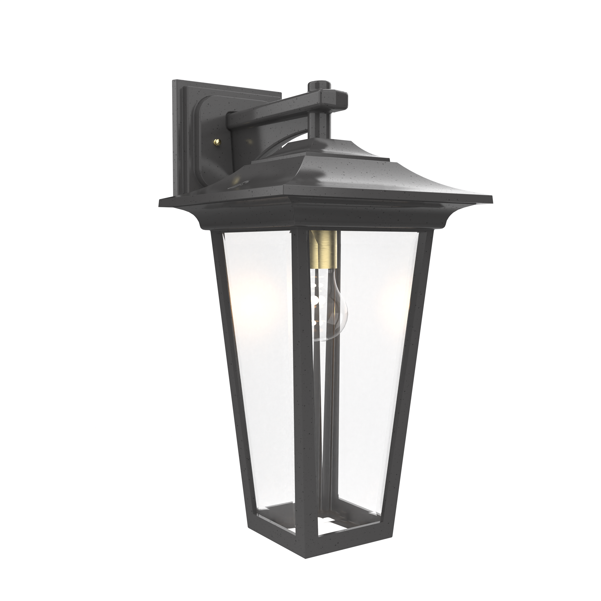 Orleans - Luminaire mural extérieur montage vers le bas fond ouvert format moyen - 22867