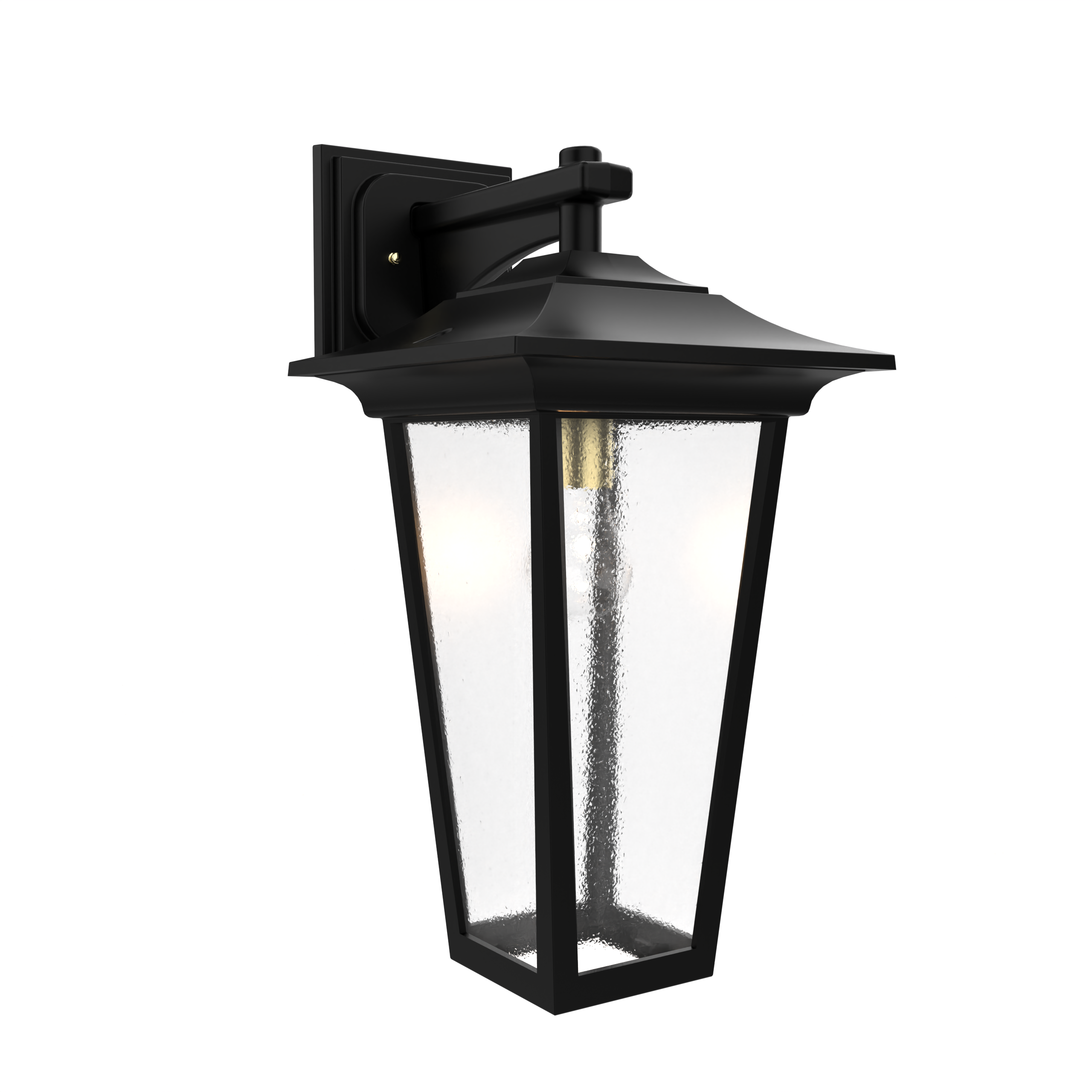 Orleans - Luminaire mural extérieur montage vers le bas fond ouvert format moyen - 22867