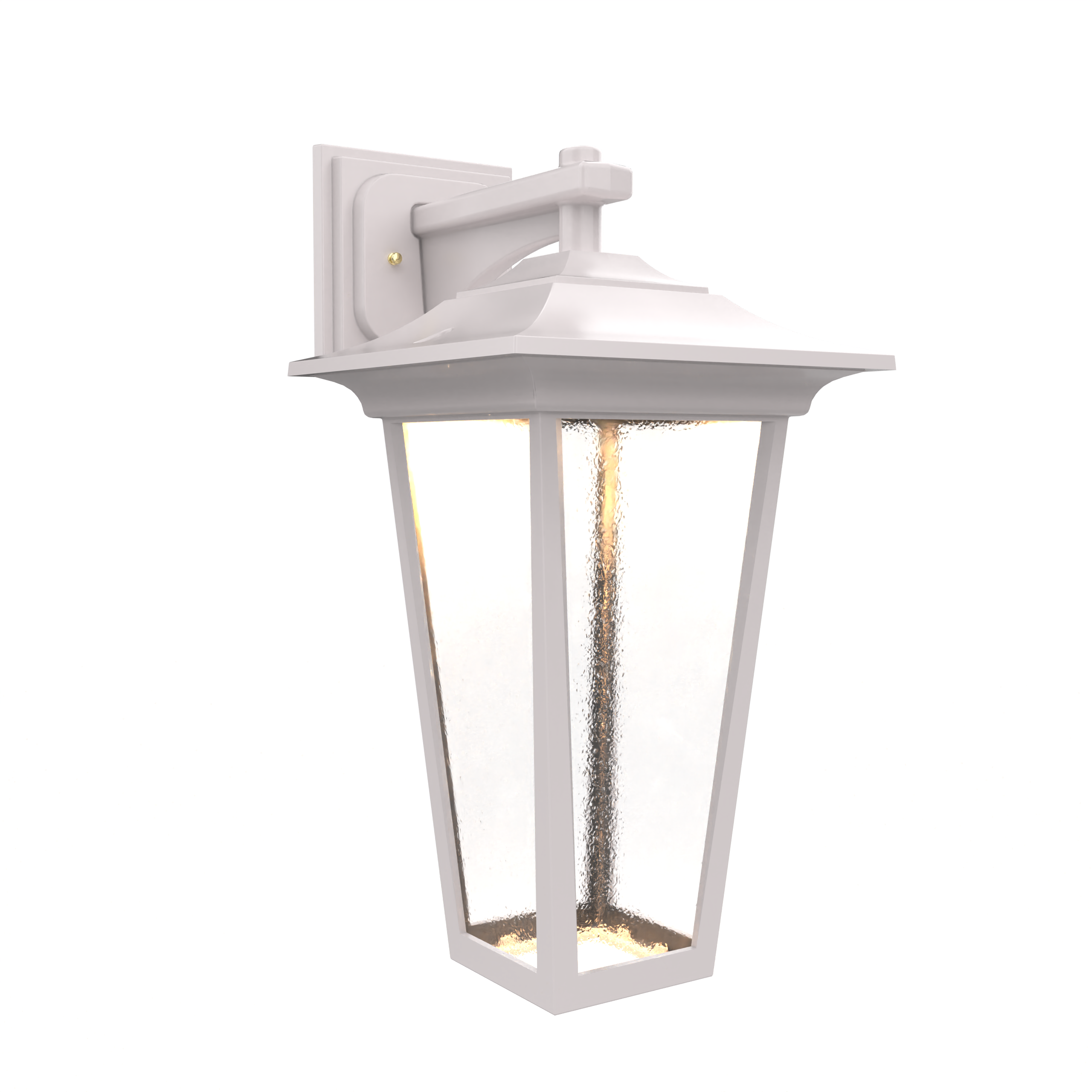 Orleans - Luminaire mural extérieur montage vers le bas fond ouvert format moyen - 22867