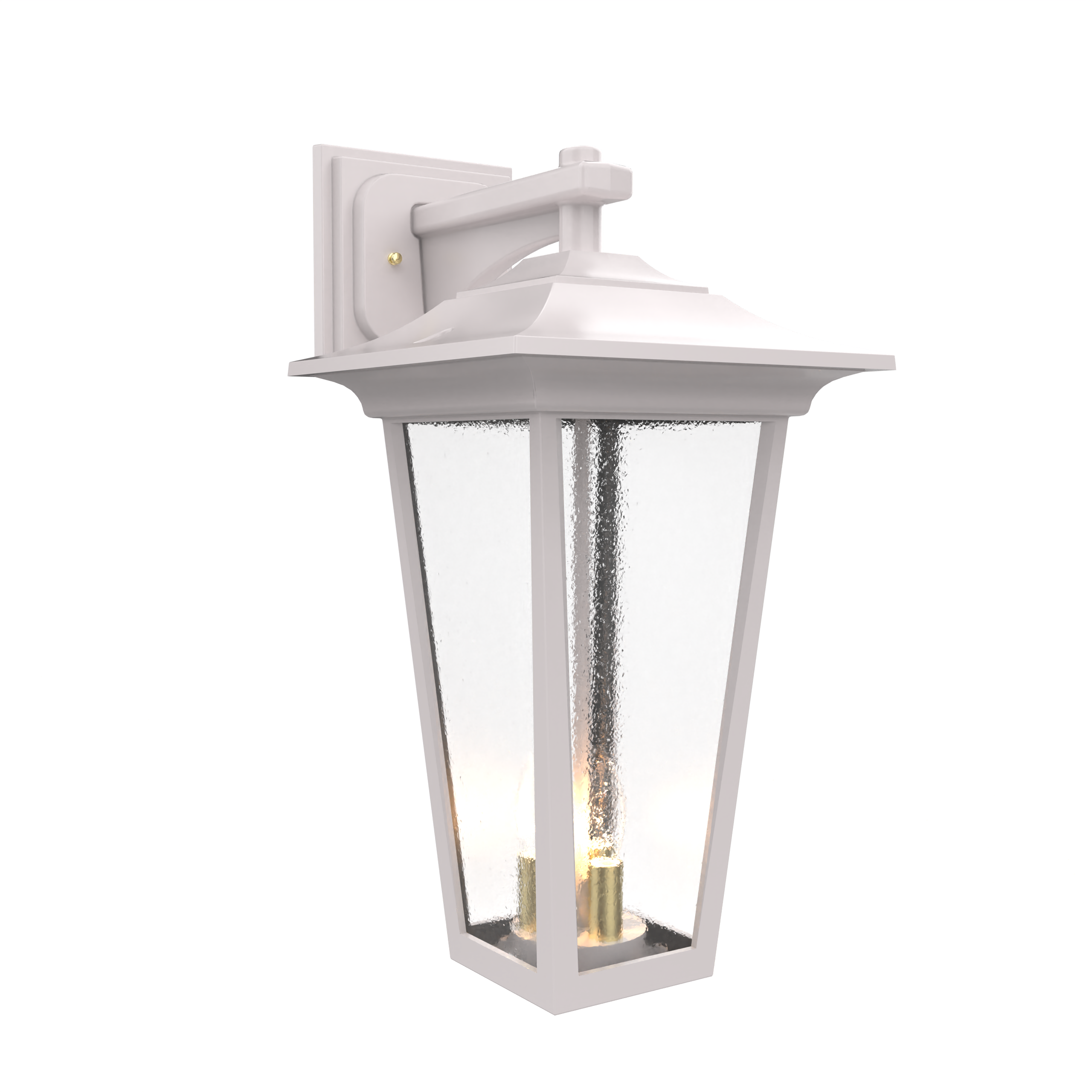 Orleans - Luminaire mural extérieur montage vers le bas fond ouvert format moyen - 22867