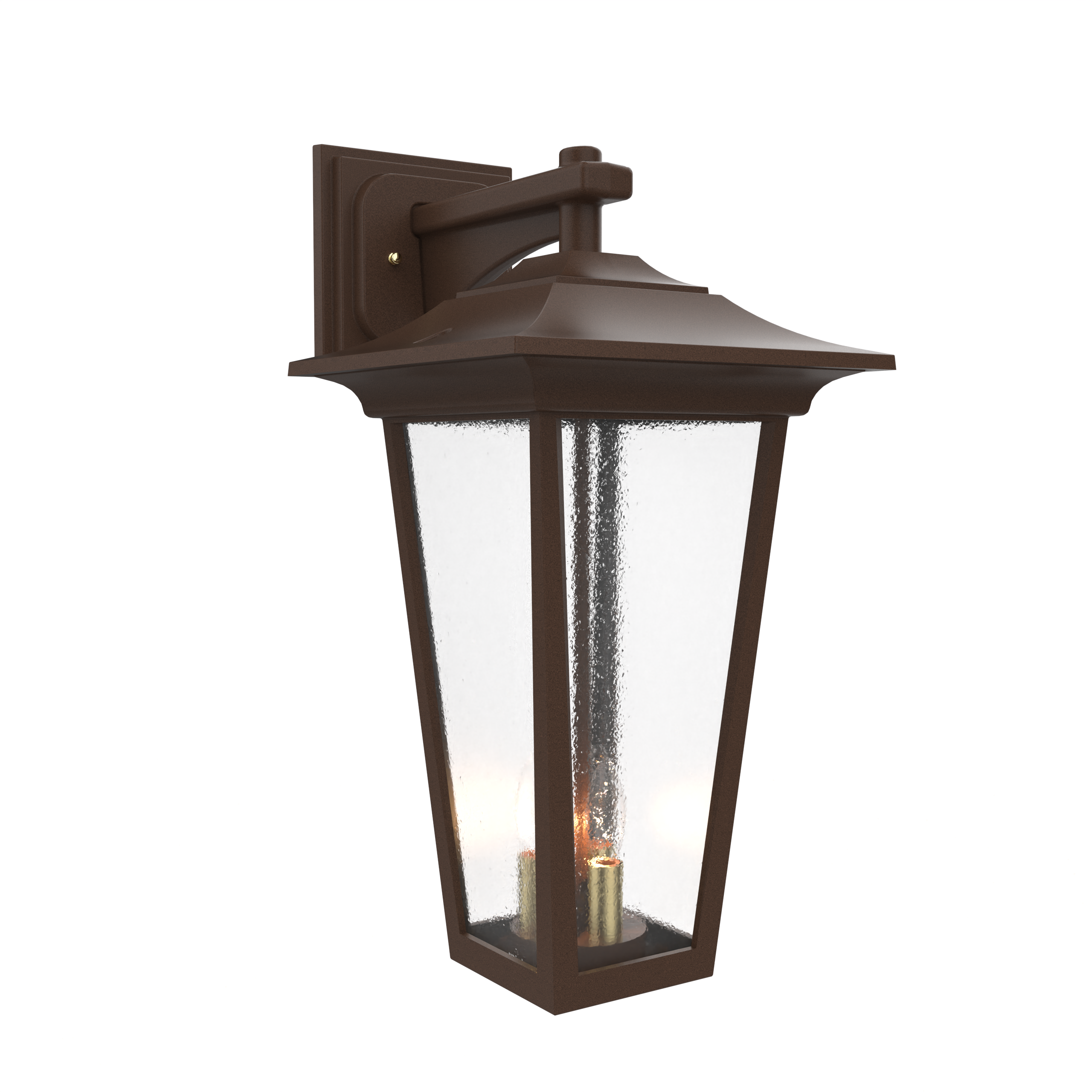 Orleans - Luminaire mural extérieur montage vers le bas fond ouvert format moyen - 22867