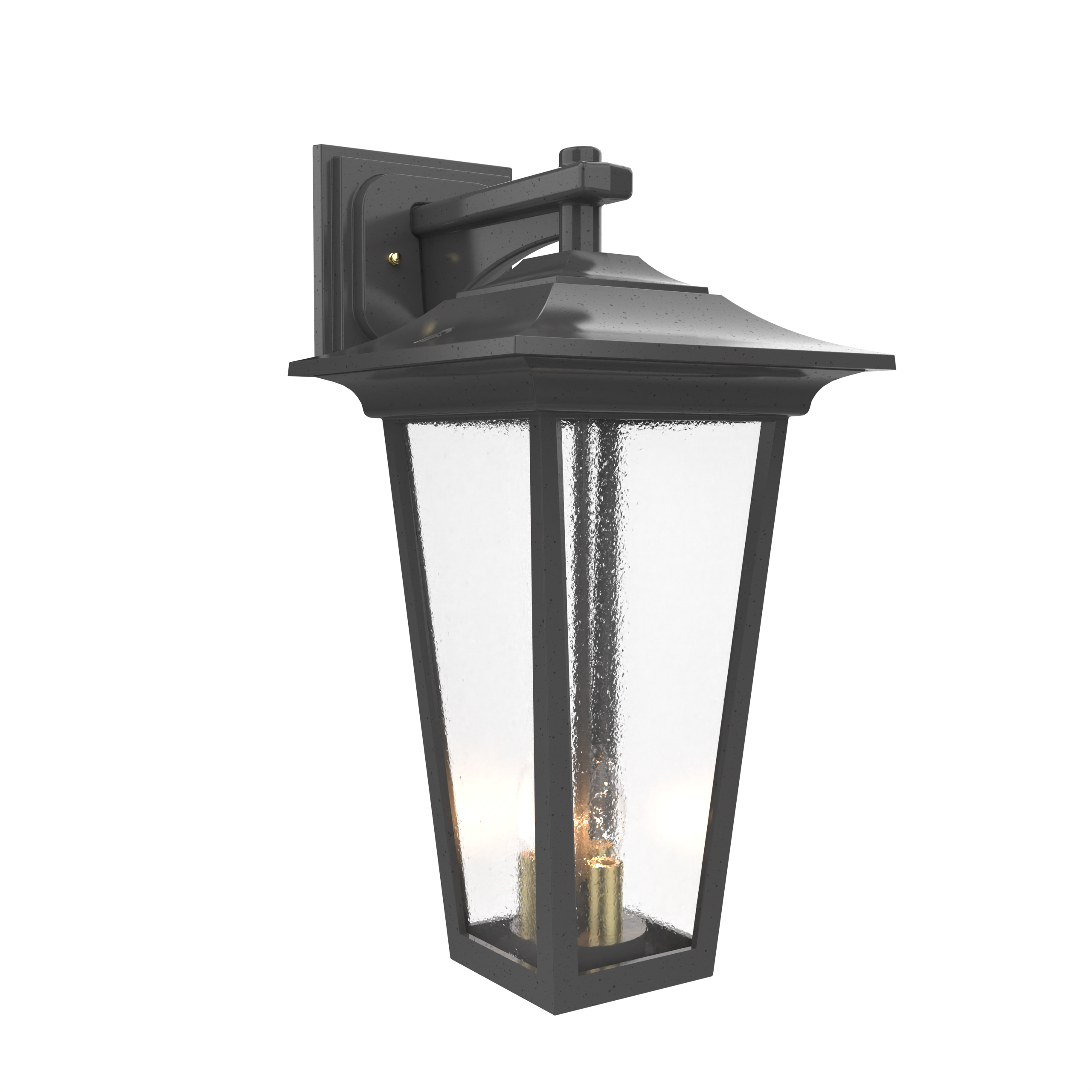 Orleans - Luminaire mural extérieur montage vers le bas fond ouvert format moyen - 22867