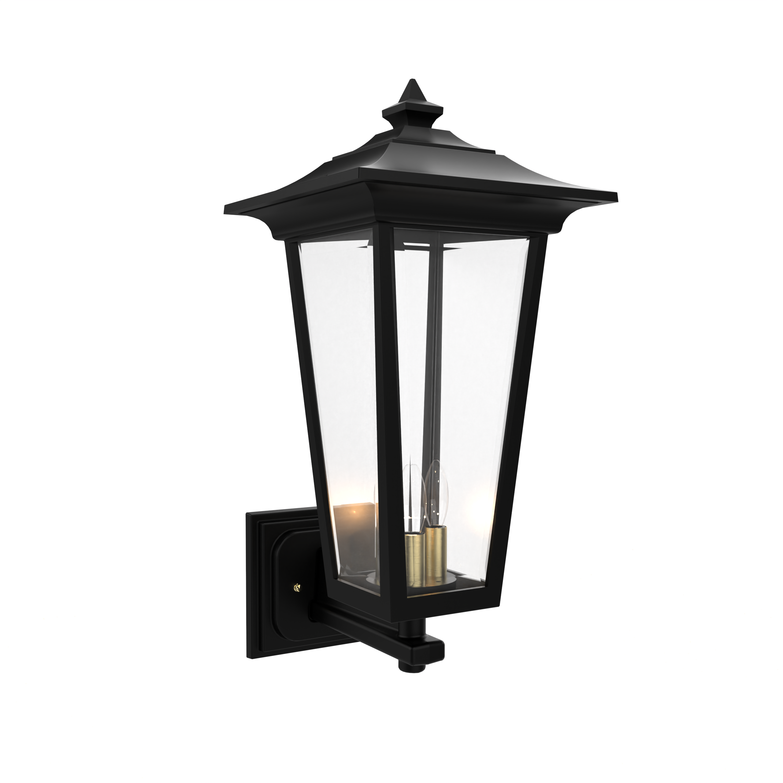 Orleans - Luminaire mural extérieur montage vers le haut format moyen - 22868