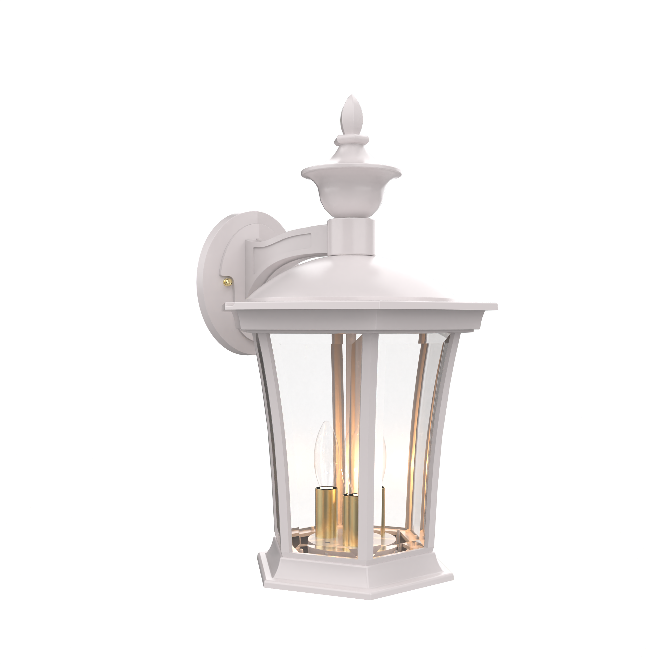 Westminster - Luminaire mural extérieur montage vers le bas fond ouvert format moyen - 23521