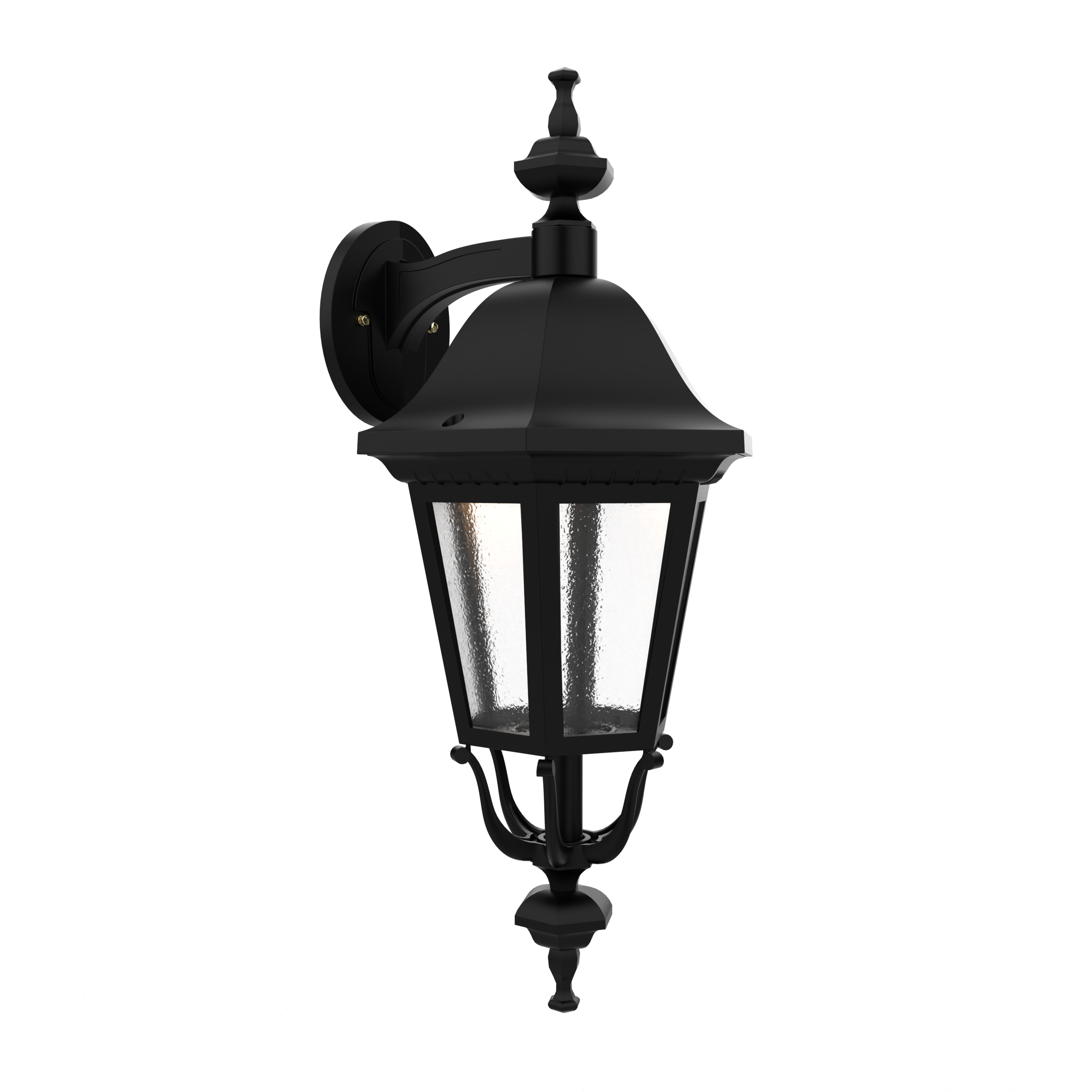 Florence - Luminaire mural extérieur montage vers le bas fond fermé format moyen - 23725