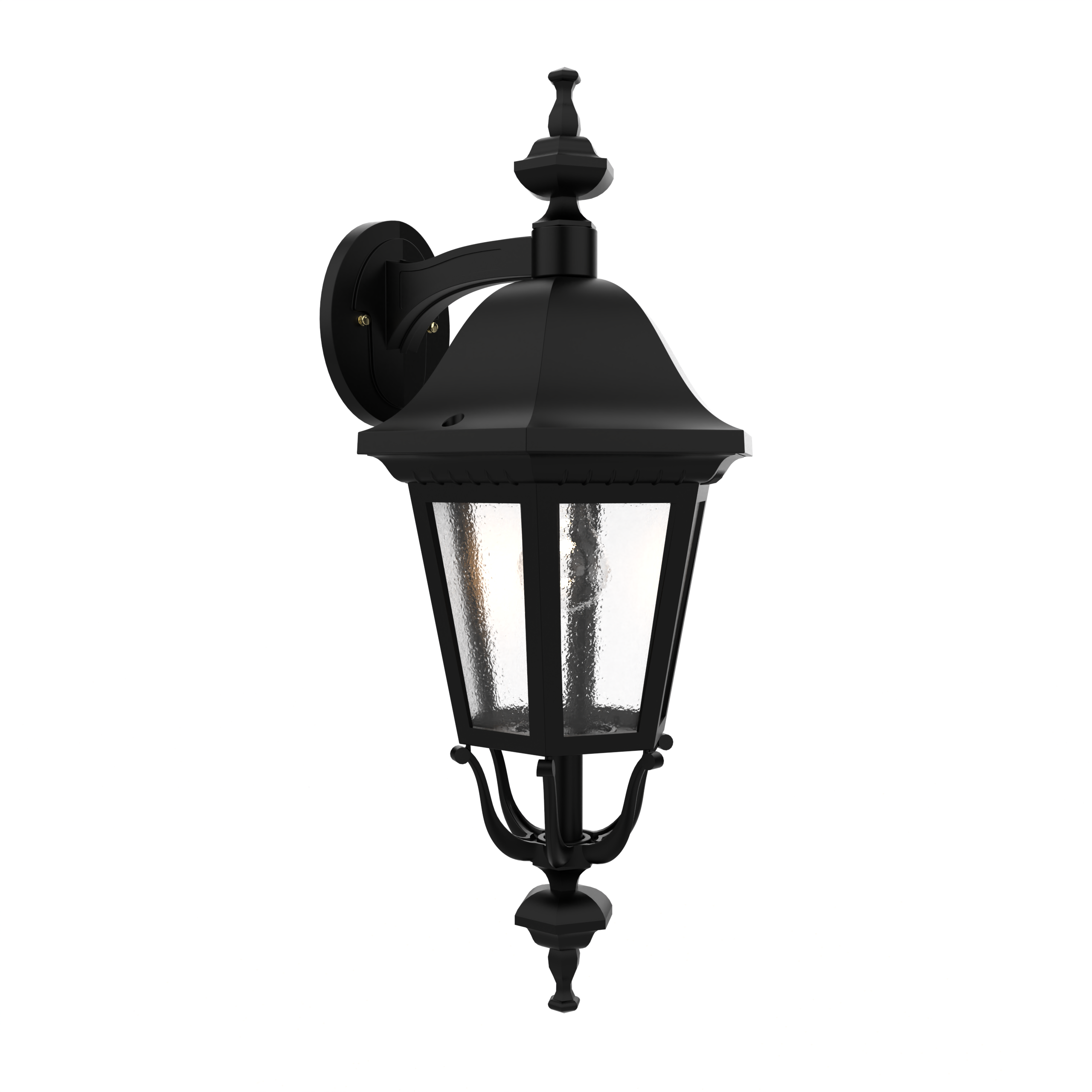 Florence - Luminaire mural extérieur montage vers le bas fond fermé format moyen - 23725