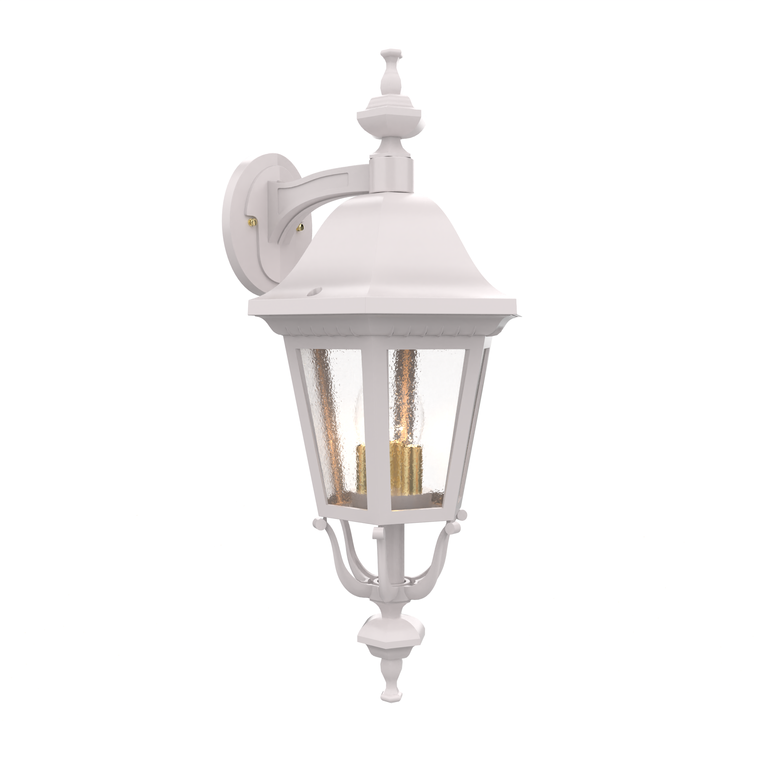 Florence - Luminaire mural extérieur montage vers le bas fond fermé format moyen - 23725