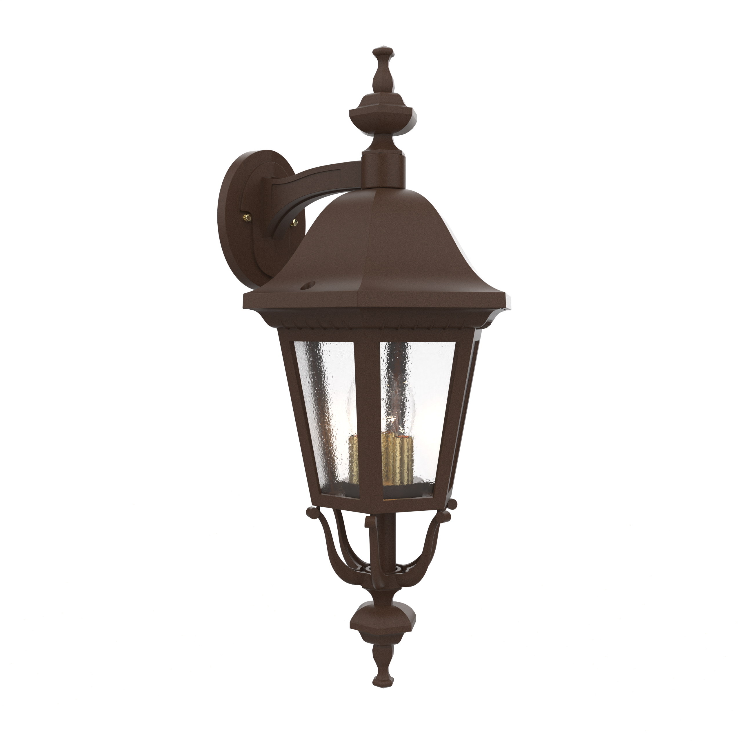 Florence - Luminaire mural extérieur montage vers le bas fond fermé format moyen - 23725