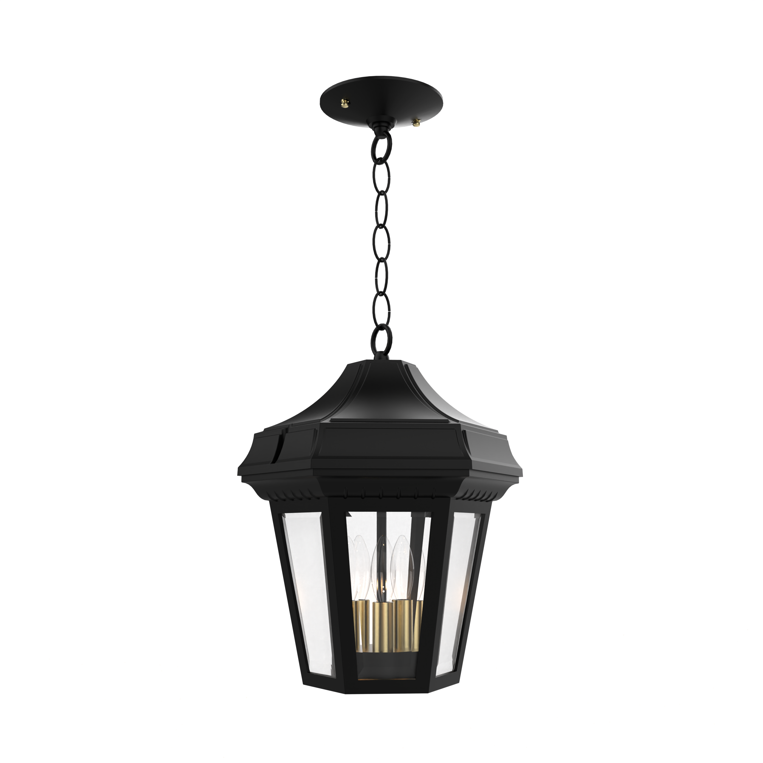 Oxford - Montage au plafond avec chaine fond ouvert format moyen - 24850