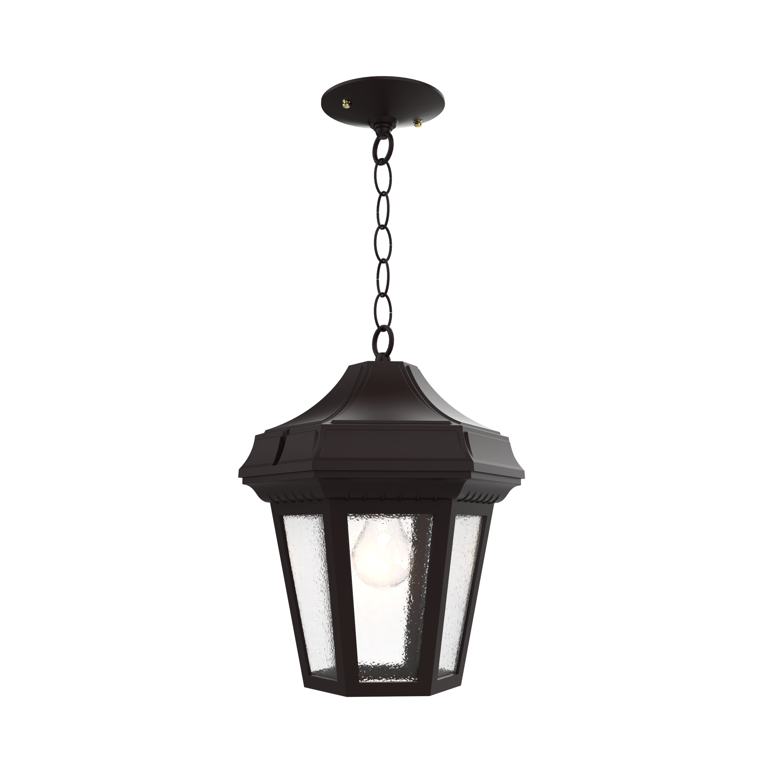 Oxford - Montage au plafond avec chaine fond ouvert format moyen - 24850