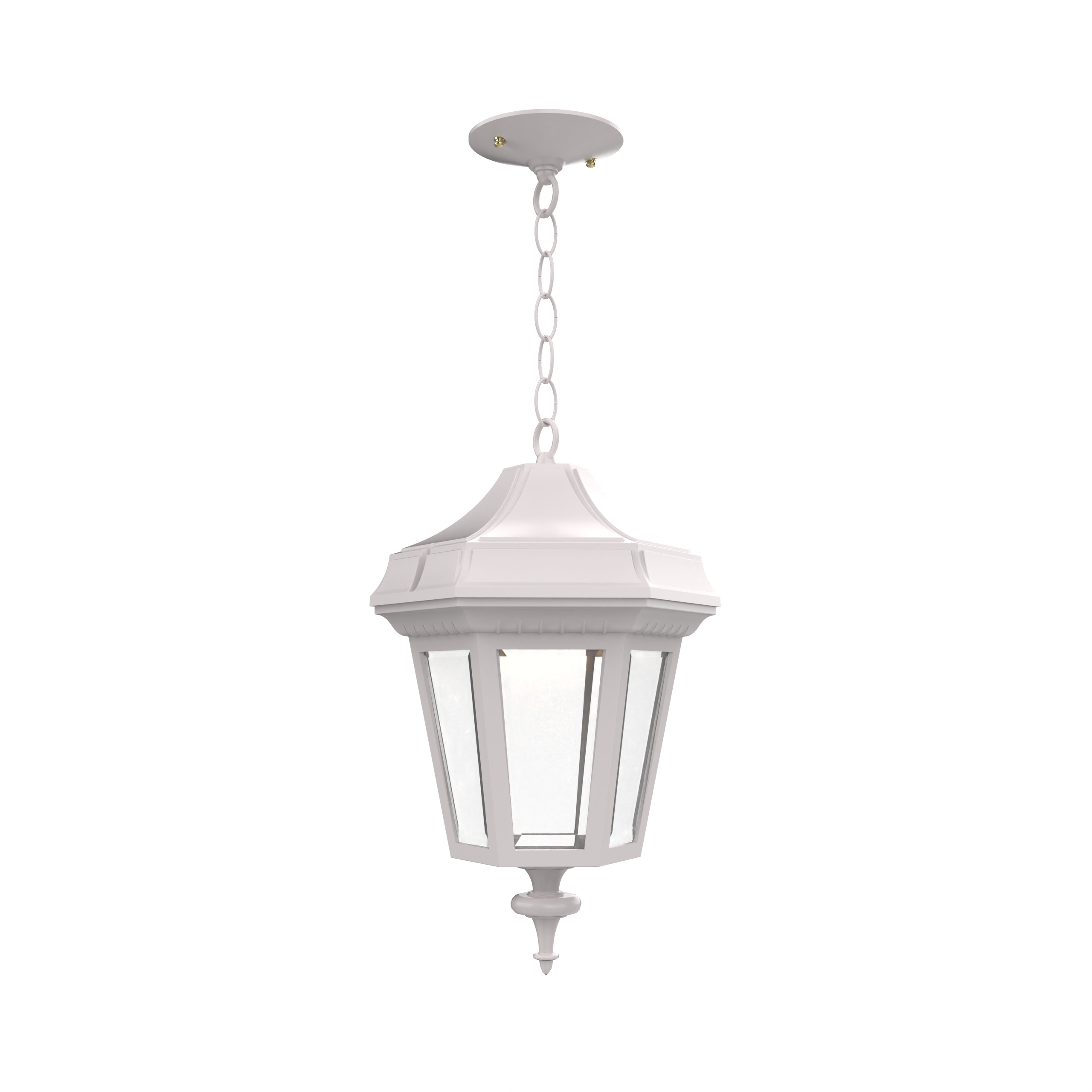 Oxford - Montage au plafond avec chaine fond fermé format moyen - 24855