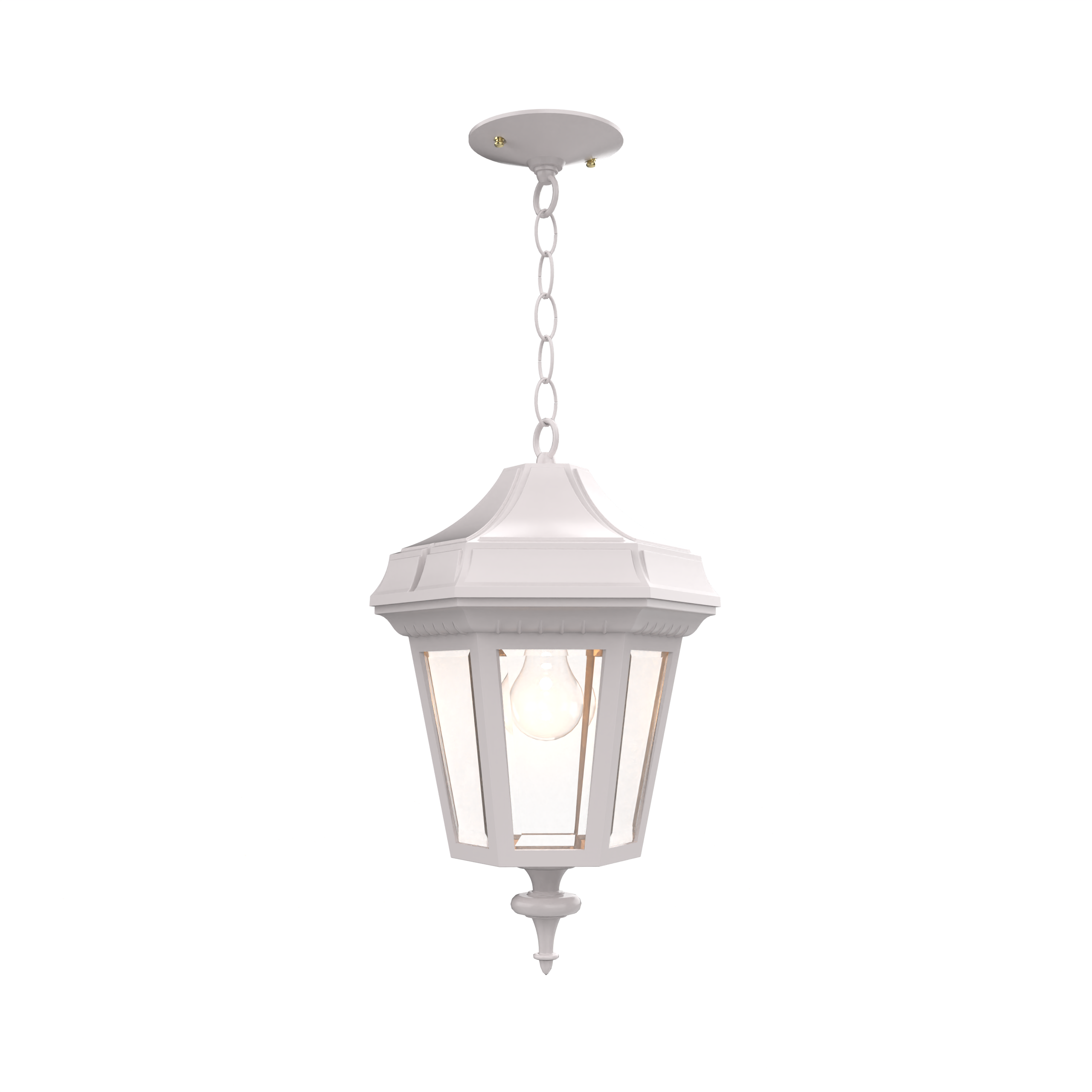 Oxford - Montage au plafond avec chaine fond fermé format moyen - 24855