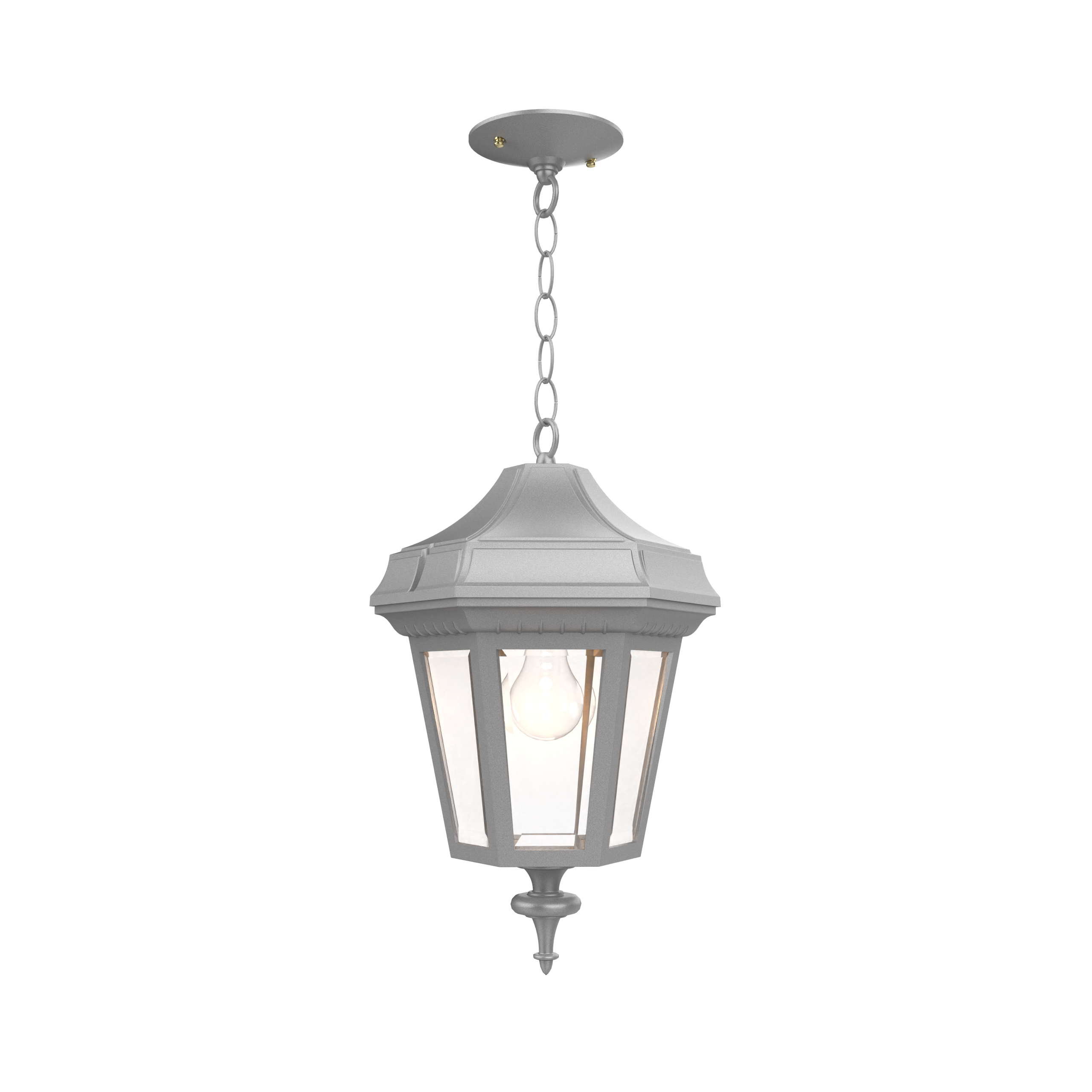 Oxford - Montage au plafond avec chaine fond fermé format moyen - 24855