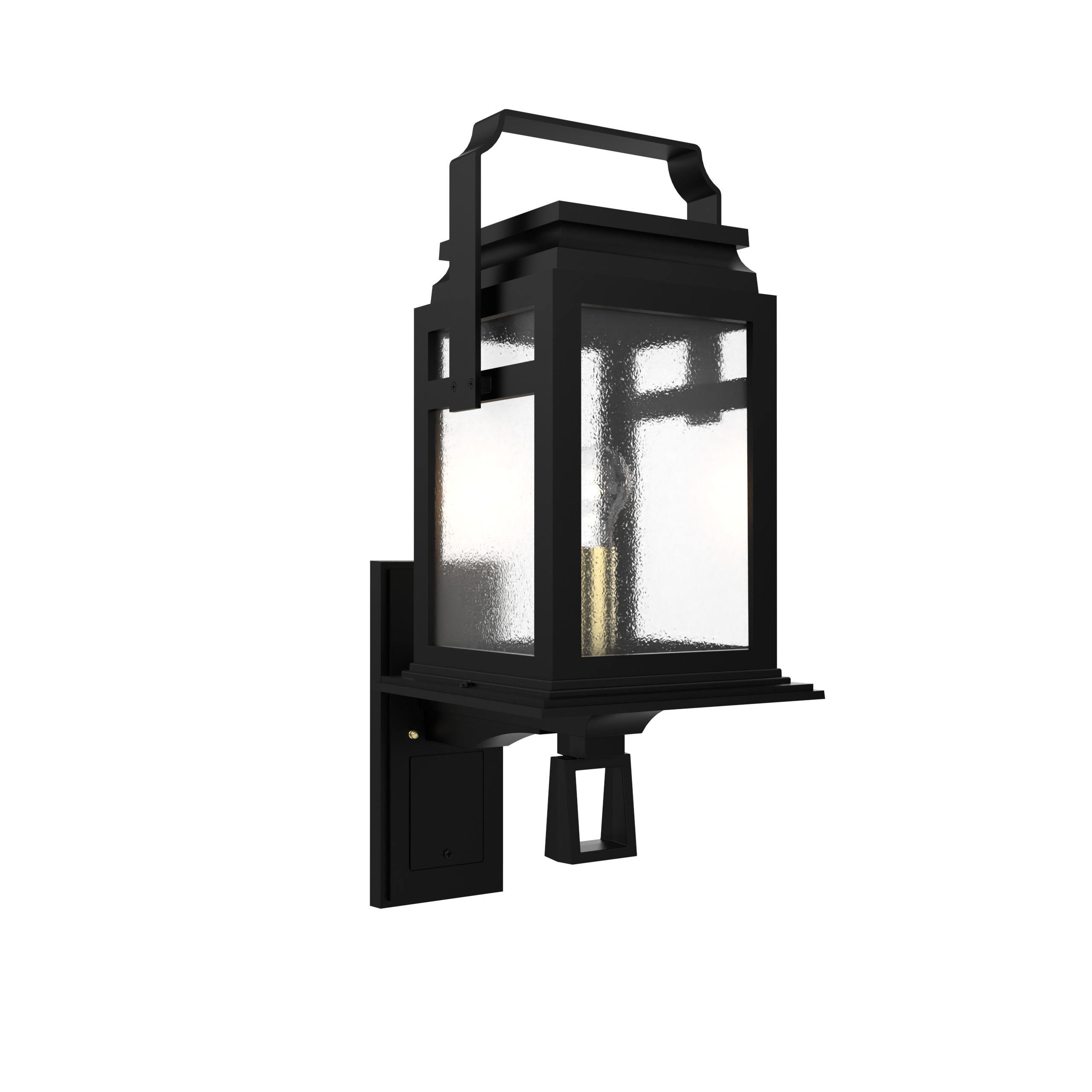 Serie 65e - Luminaire mural extérieur montage vers le haut format moyen - 26502