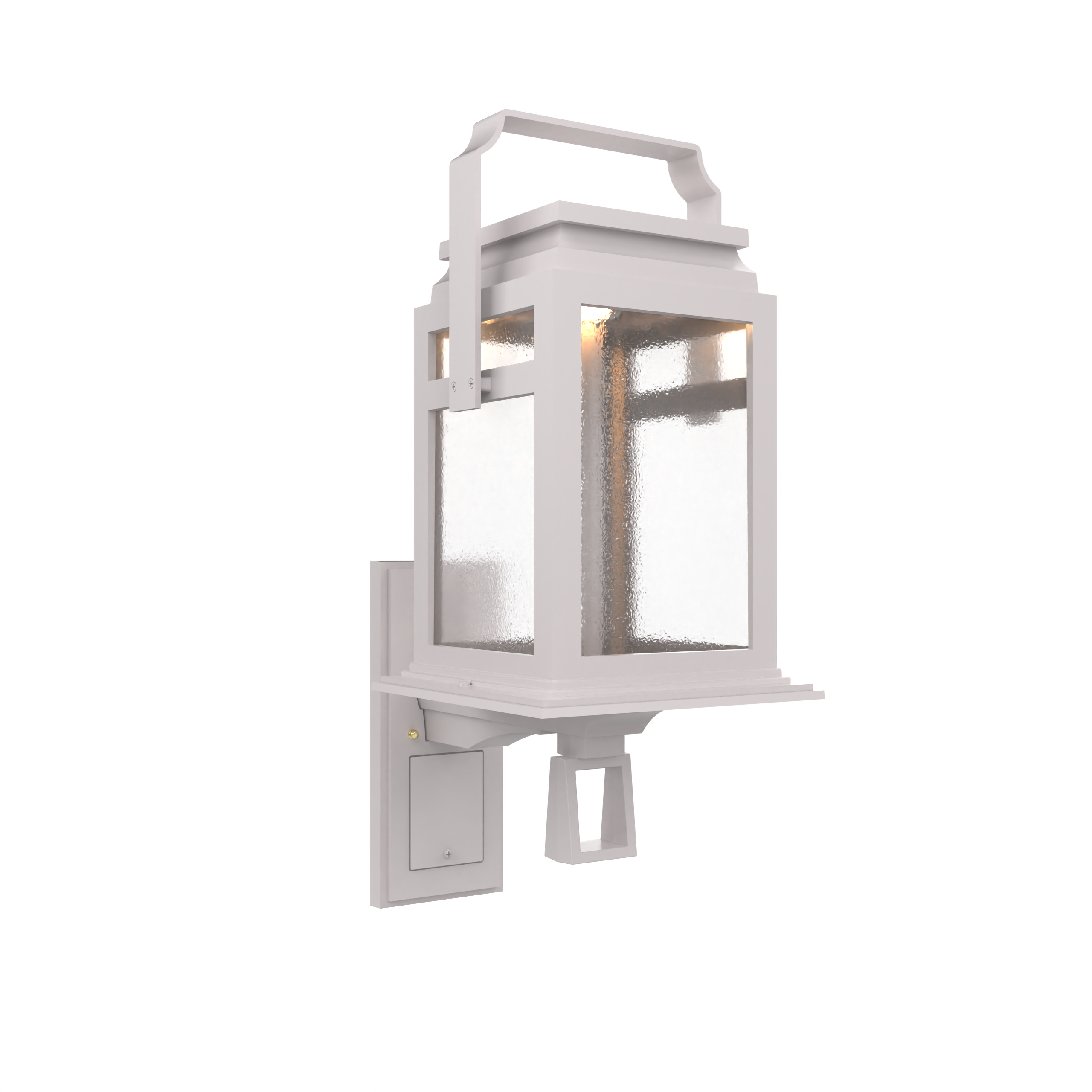 Serie 65e - Luminaire mural extérieur montage vers le haut format moyen - 26502