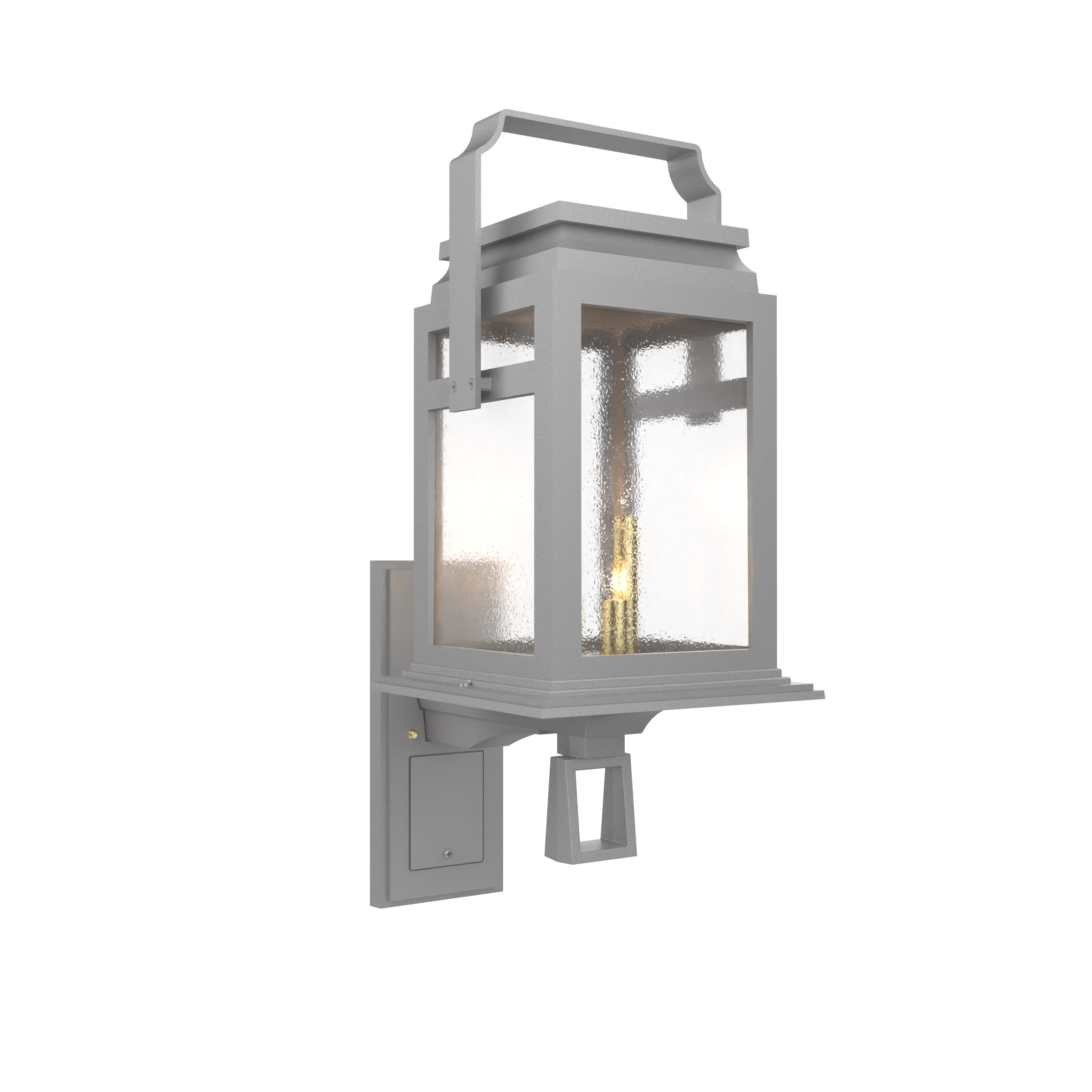 Serie 65e - Luminaire mural extérieur montage vers le haut format moyen - 26502