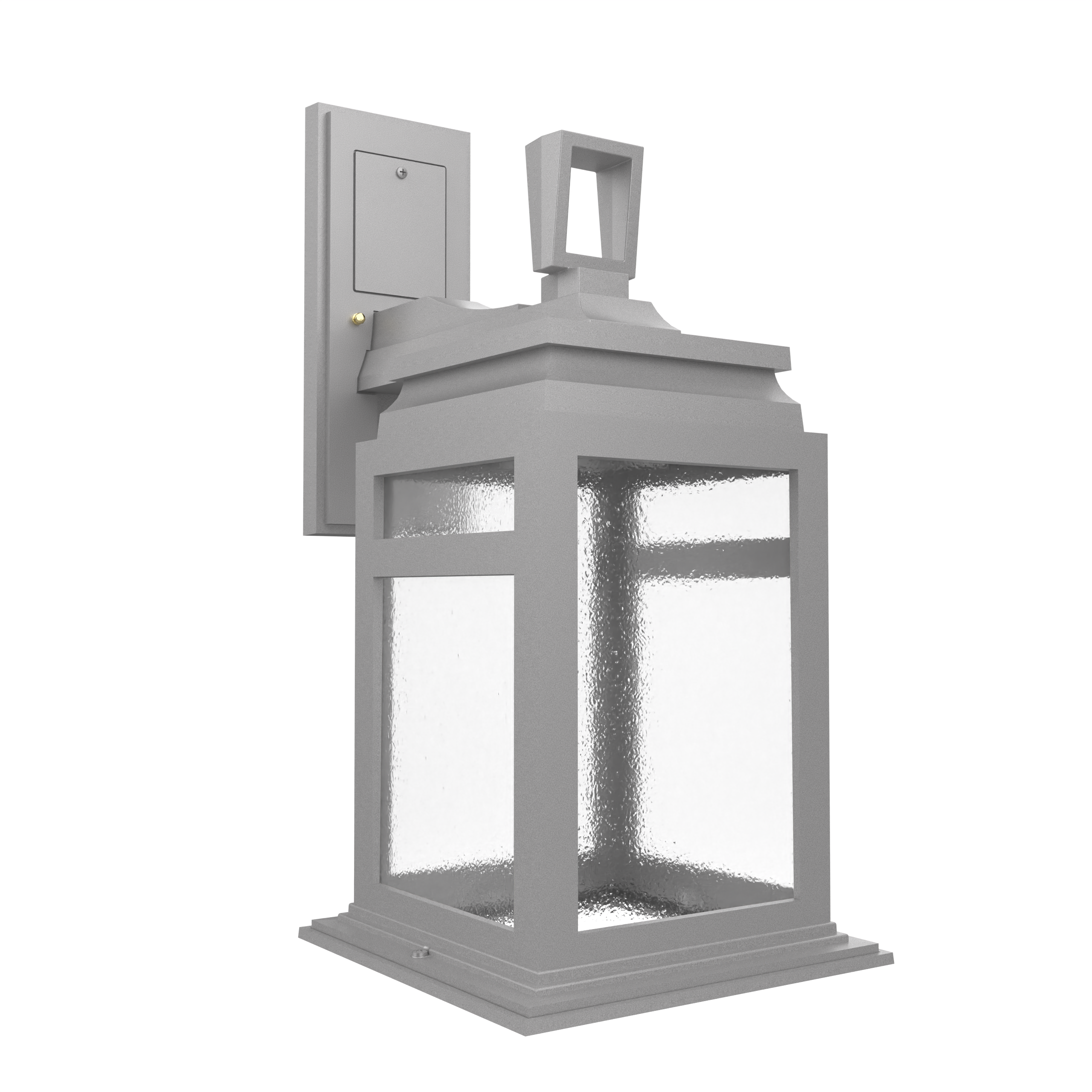 Serie 65e - Luminaire mural extérieur montage vers le bas fond ouvert format moyen - 26601