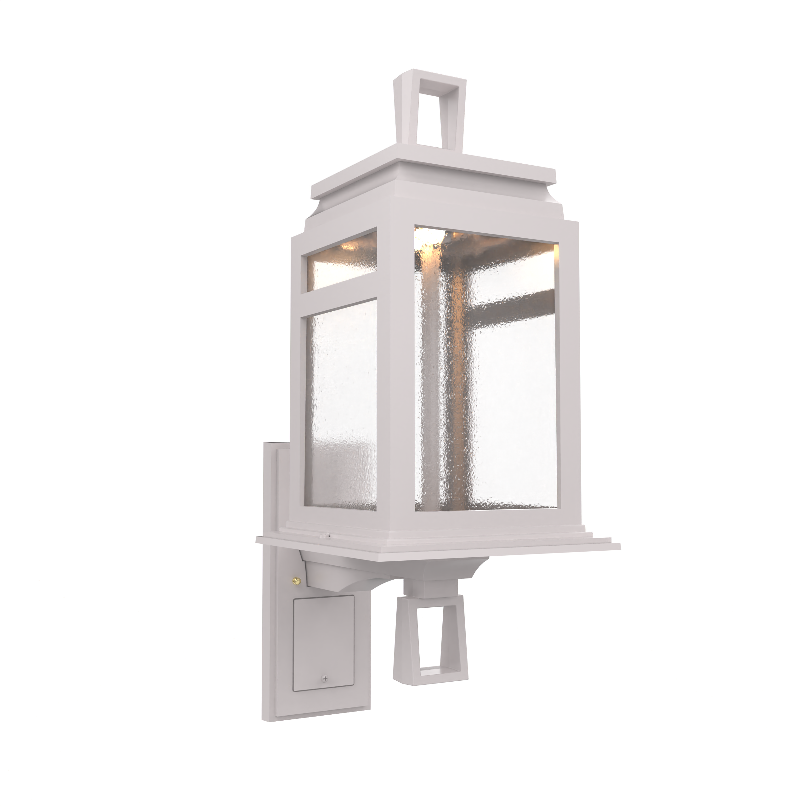 Serie 65e - Luminaire mural extérieur montage vers le haut format moyen - 26602