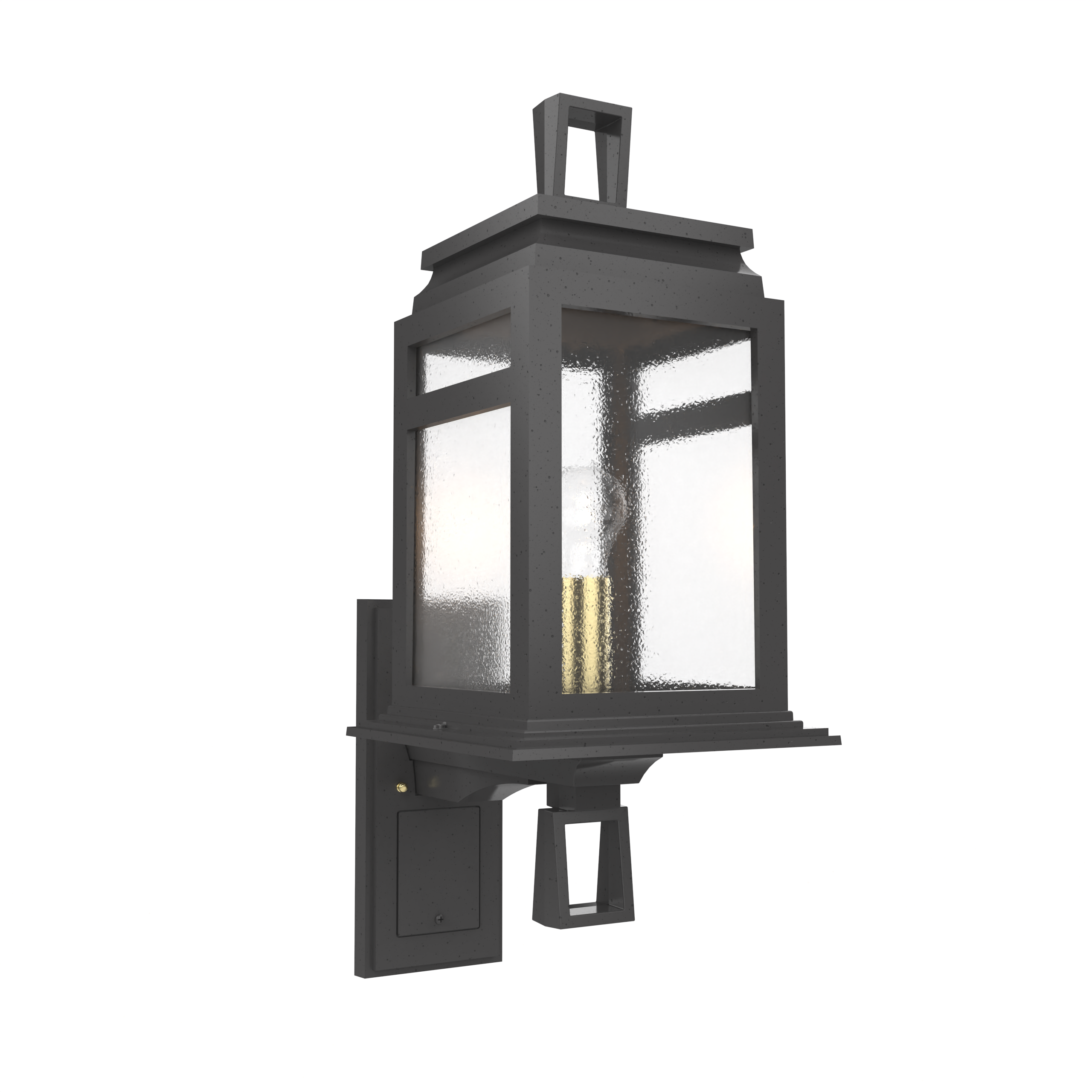 Serie 65e - Luminaire mural extérieur montage vers le haut format moyen - 26602