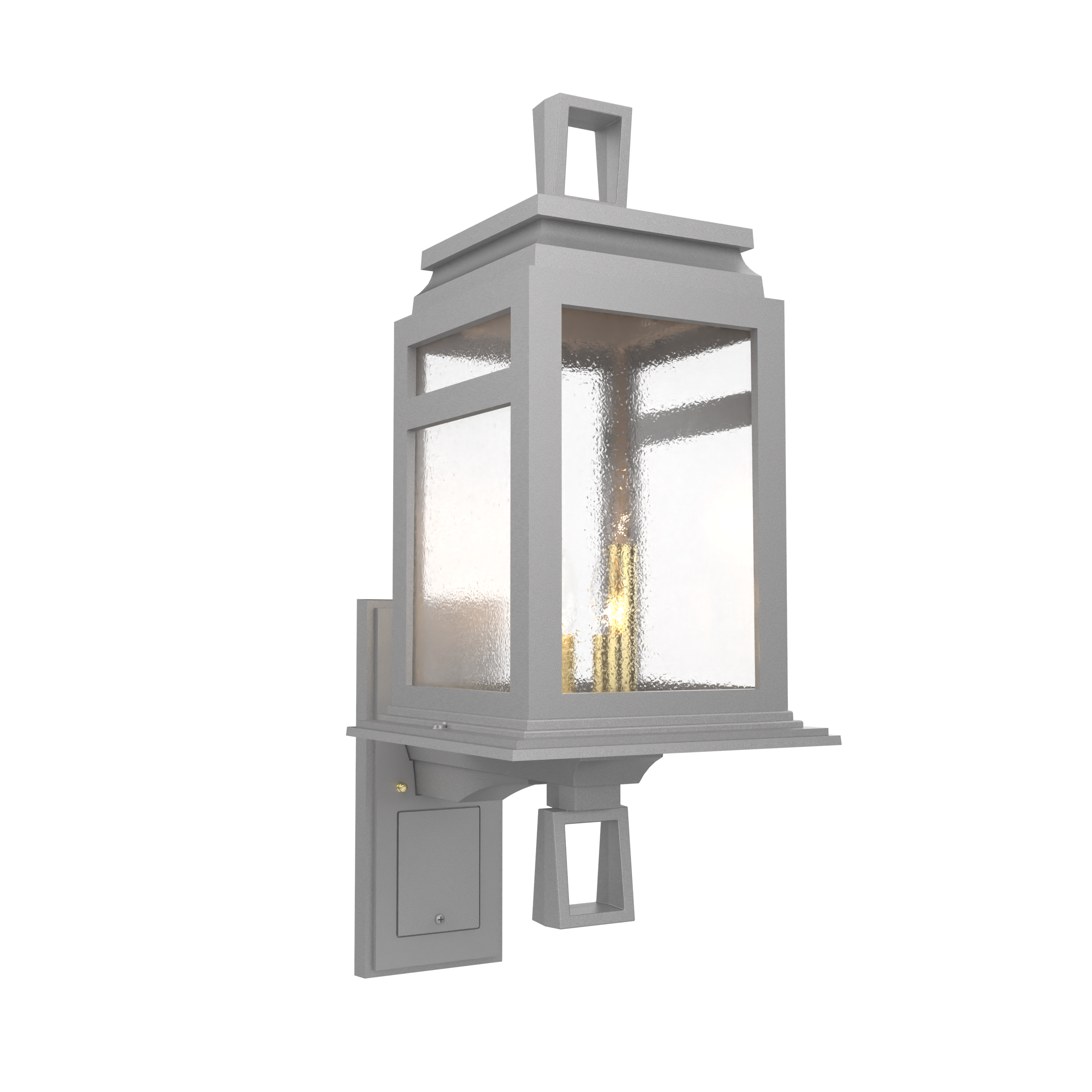 Serie 65e - Luminaire mural extérieur montage vers le haut format moyen - 26602