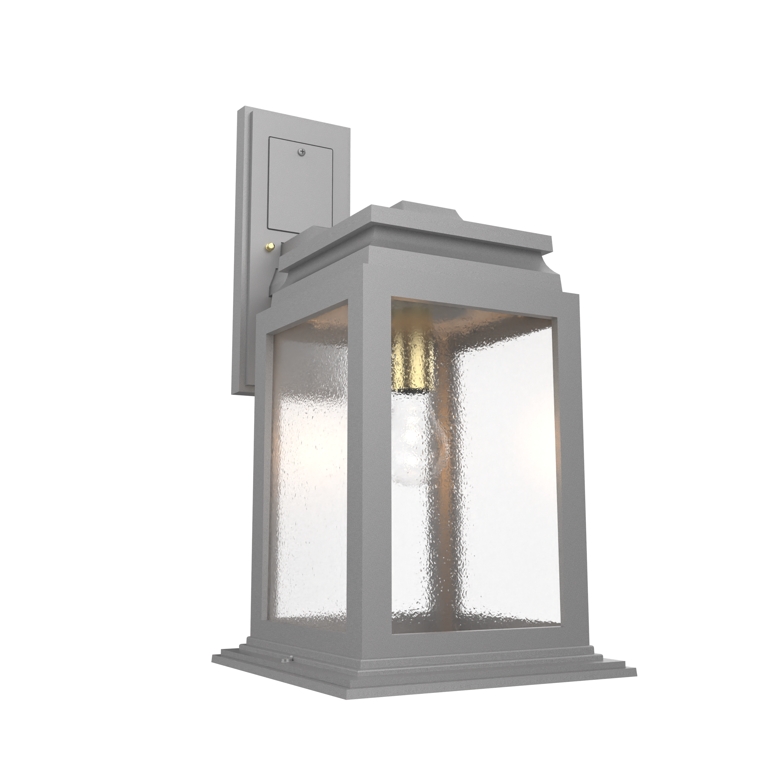 Serie 65e - Luminaire mural extérieur montage vers le bas fond ouvert format moyen - 26701