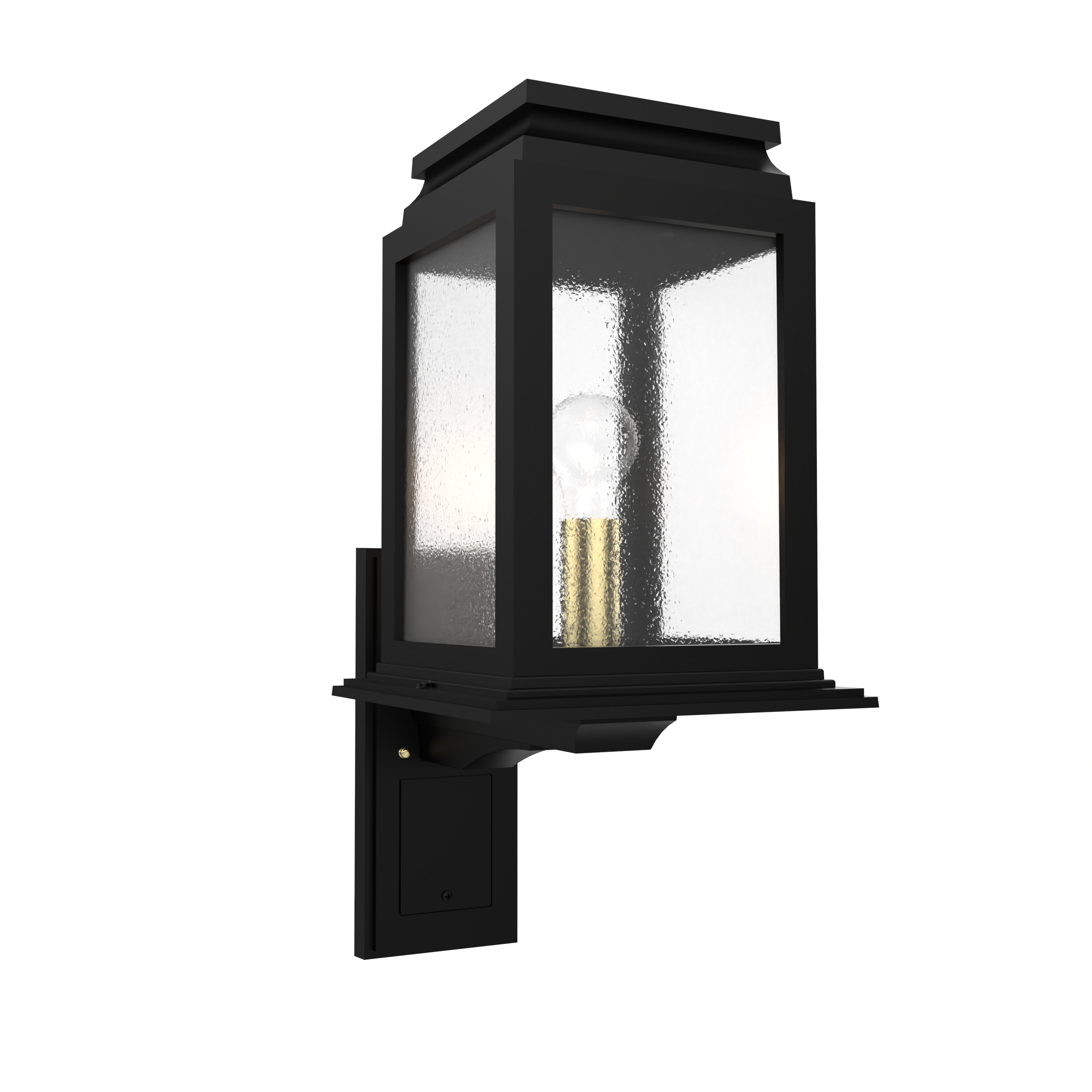 Serie 65e - Luminaire mural extérieur montage vers le haut format moyen - 26702