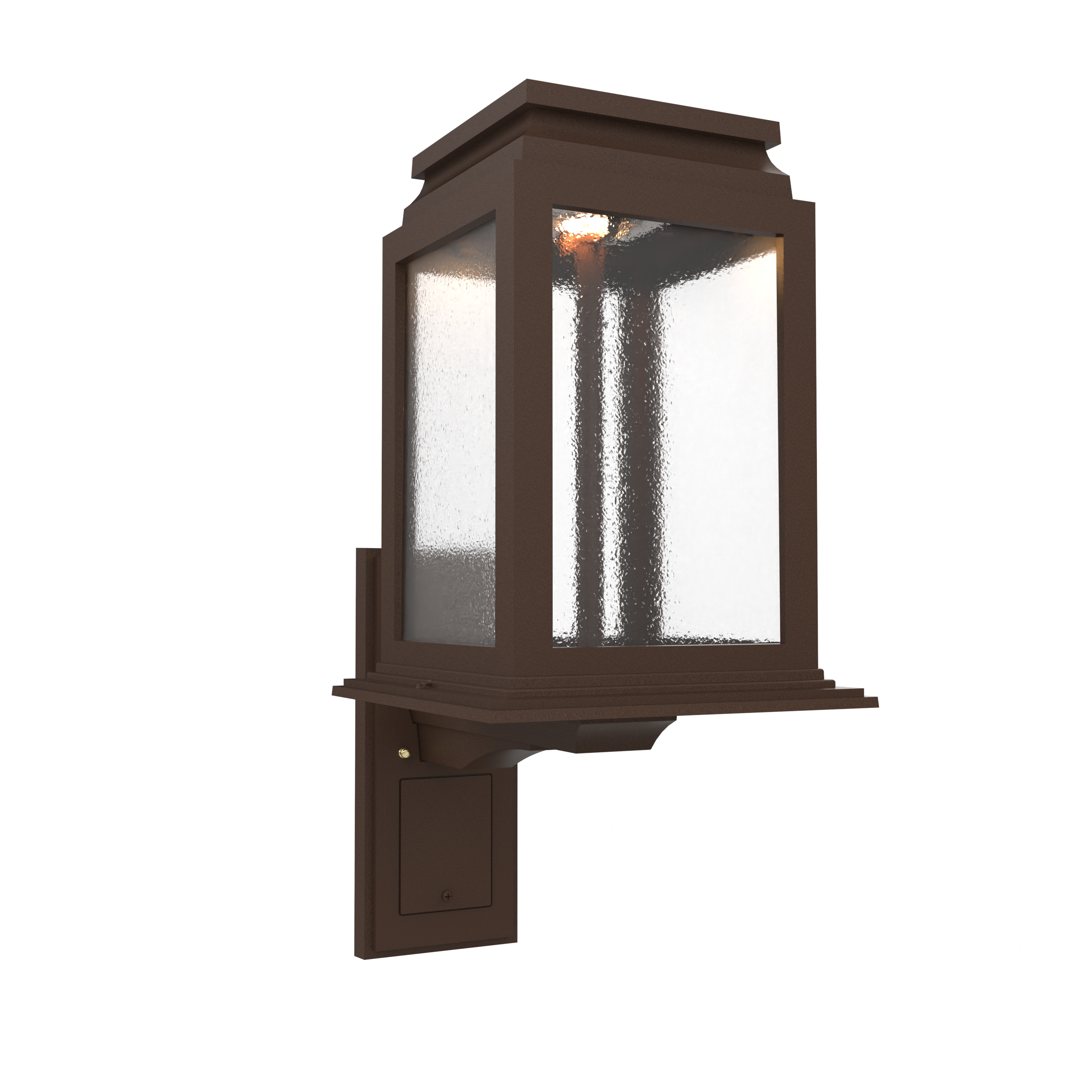 Serie 65e - Luminaire mural extérieur montage vers le haut format moyen - 26702