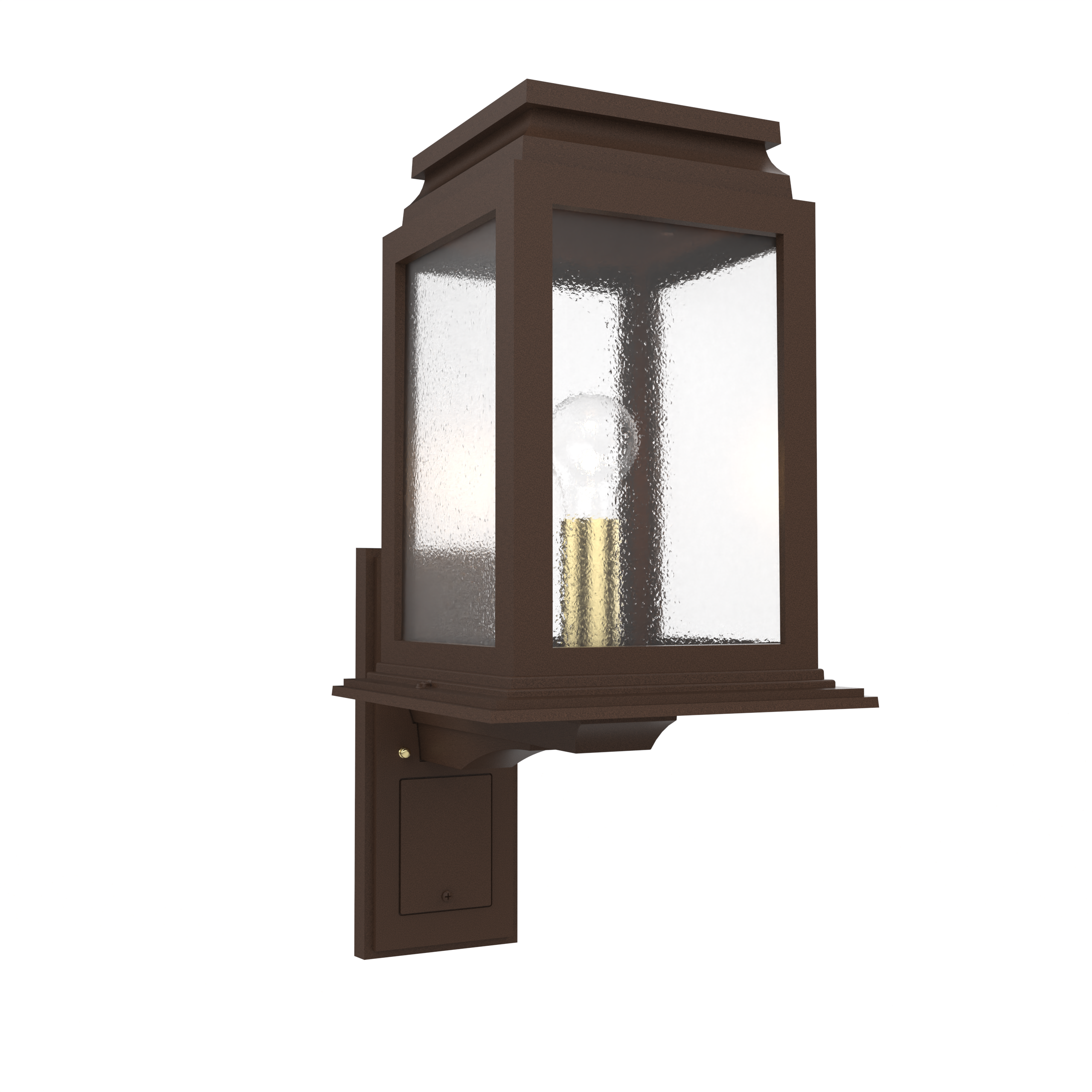 Serie 65e - Luminaire mural extérieur montage vers le haut format moyen - 26702