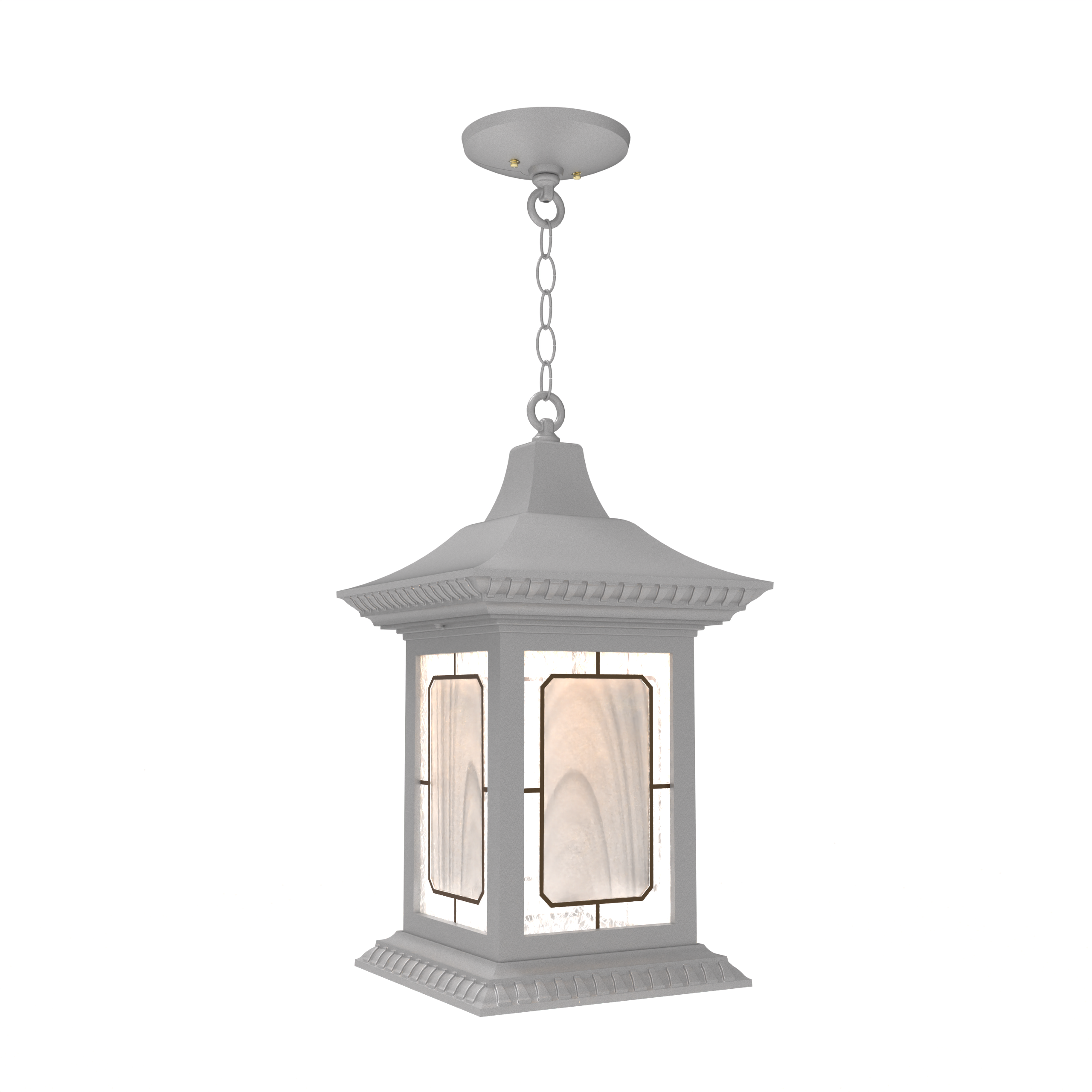 Salzburg - Ceiling mounting with chain open bottom large format - 30850