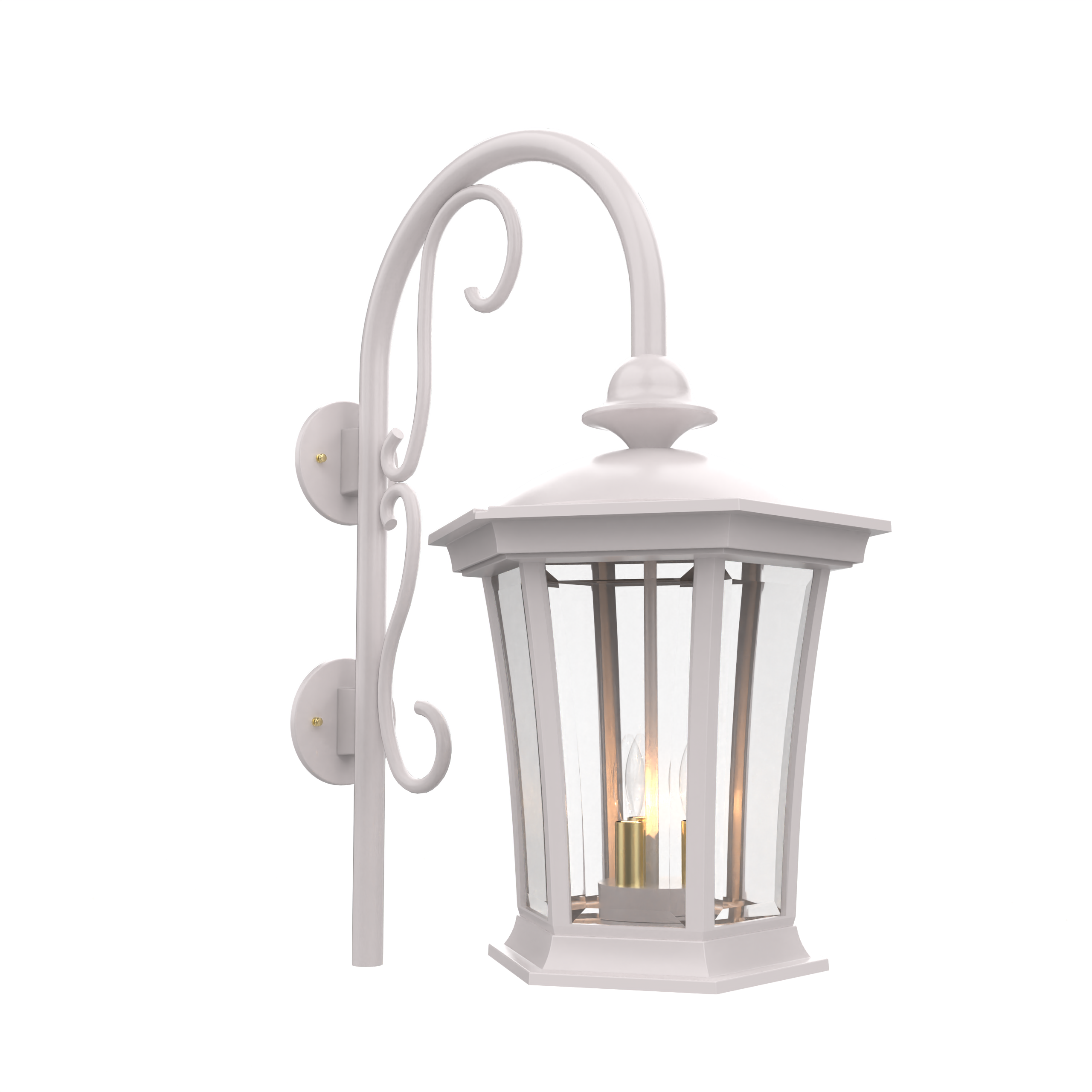 Westminster - Wall mount down with open bottom in large - 33593
