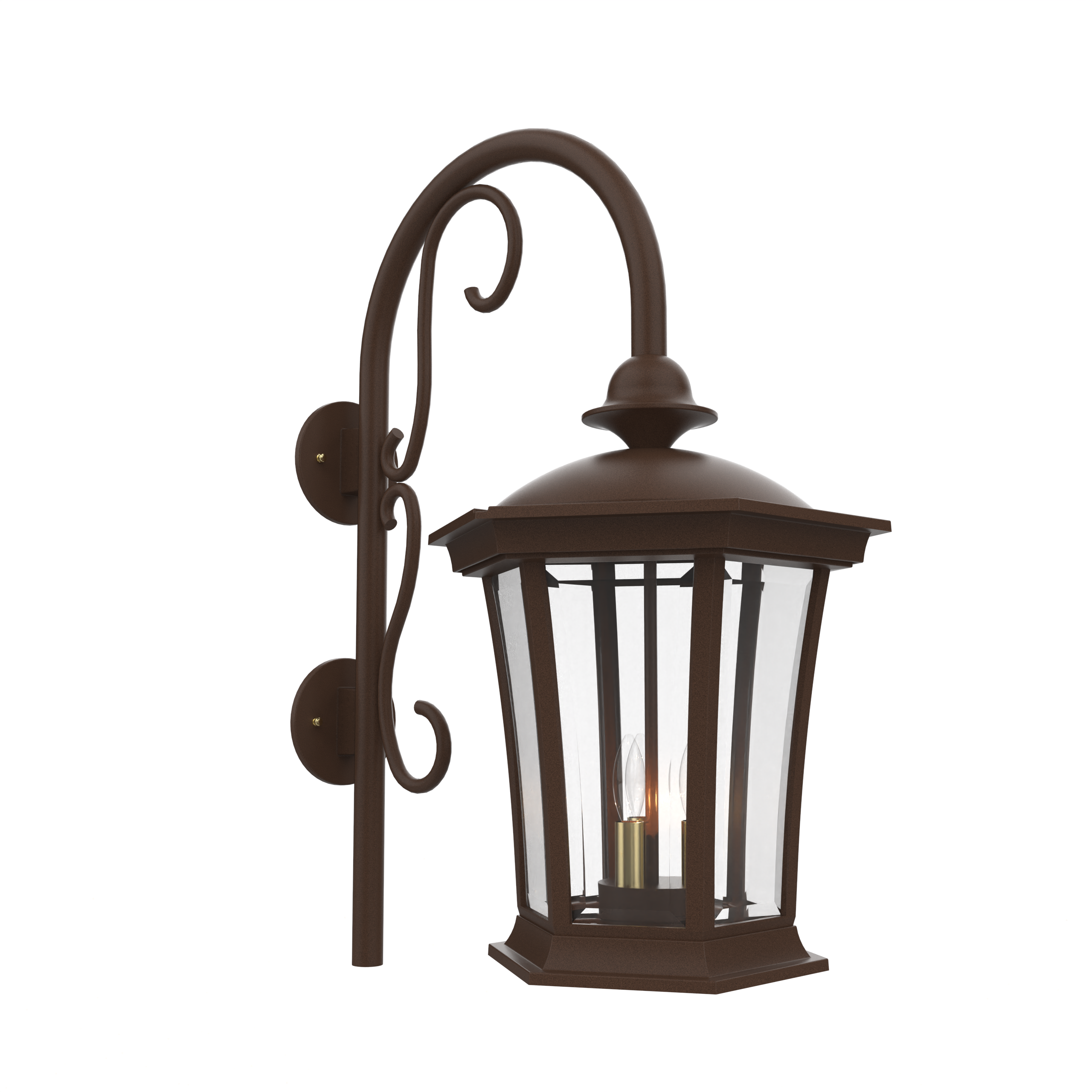 Westminster - Wall mount down with open bottom in large - 33593