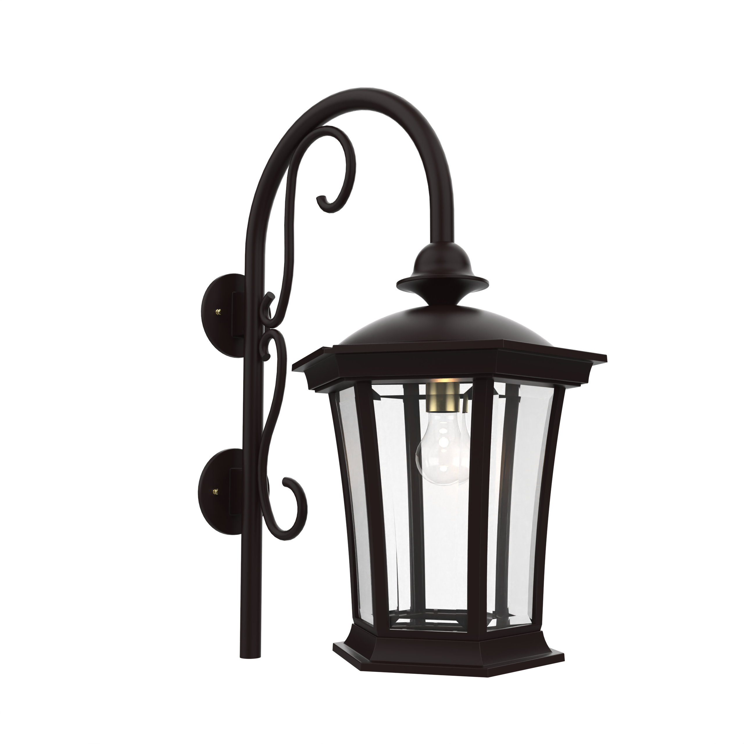 Westminster - Wall mount down with open bottom in large - 33593