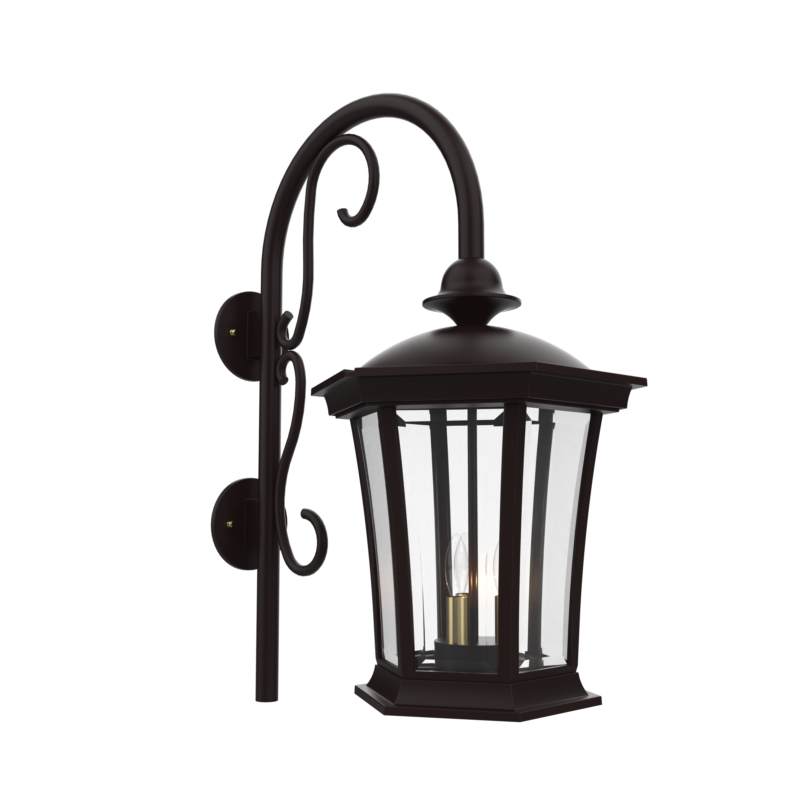 Westminster - Wall mount down with open bottom in large - 33593