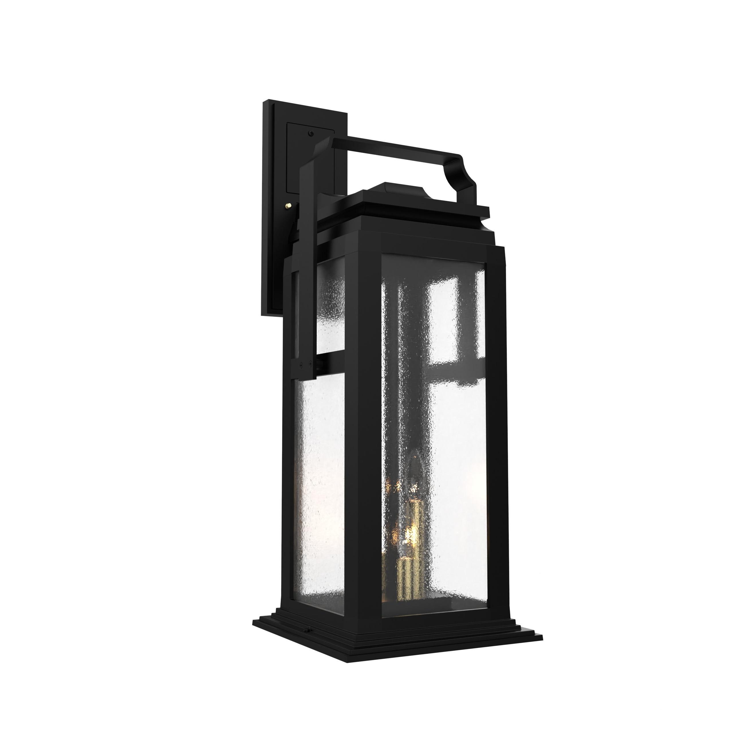 Serie 65e - Wall mount down open bottom large format - 36501