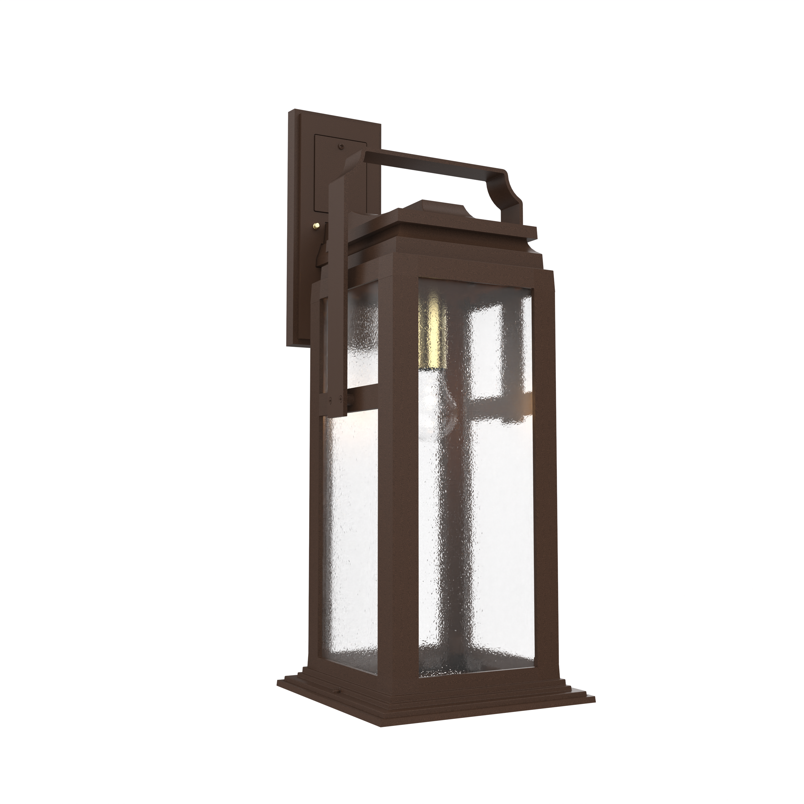 Serie 65e - Wall mount down open bottom large format - 36501